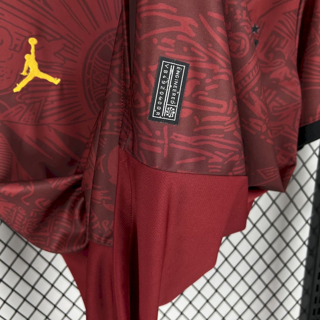 Brasil Jesus Christus der Erlöser Jordan Rot Trikot 2025/2026