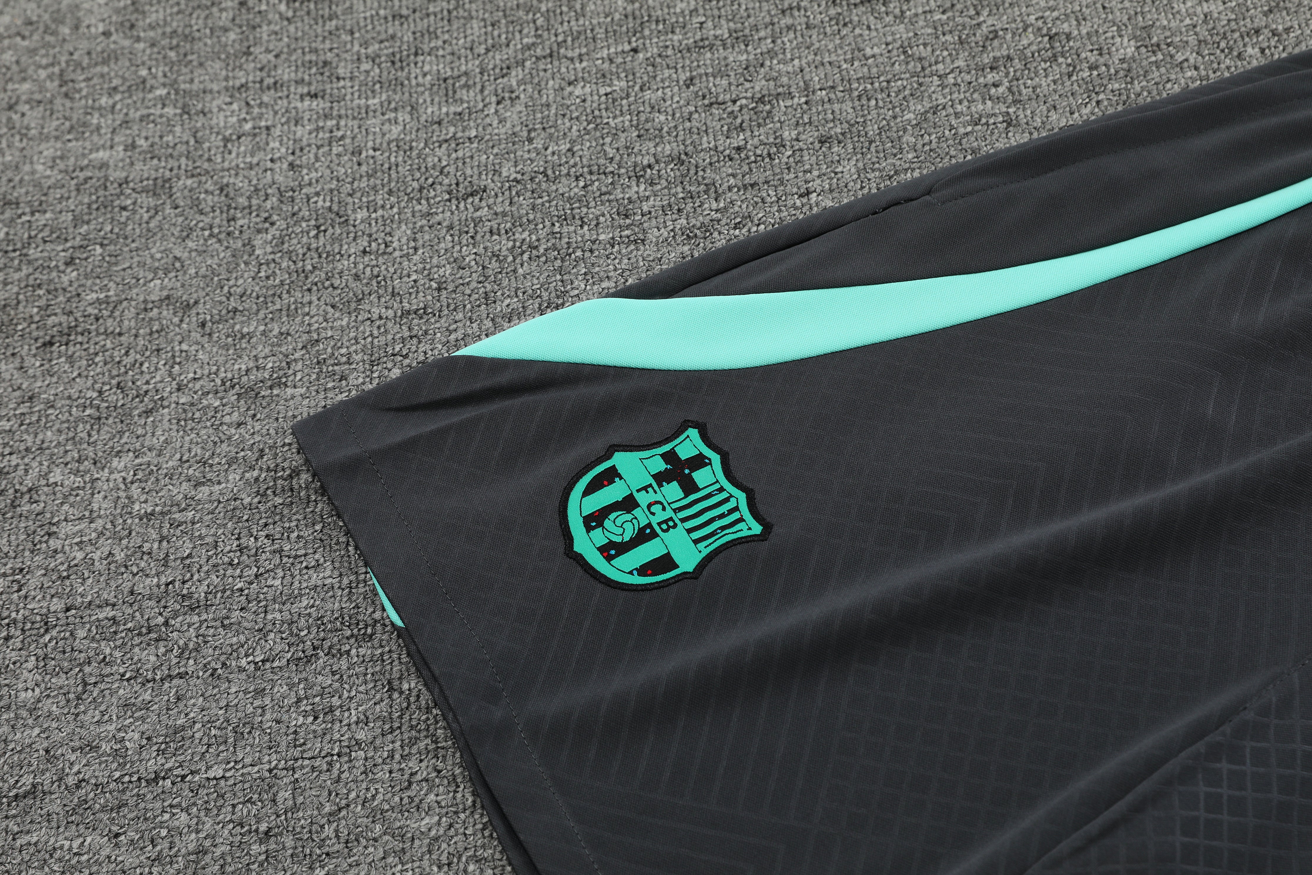 FC BARCELONA SCHWARZ ärmelloses Sommer-Set 2024/2025
