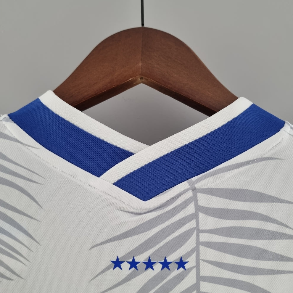 Maglia Edizione Speciale Brasile Blu Foglia