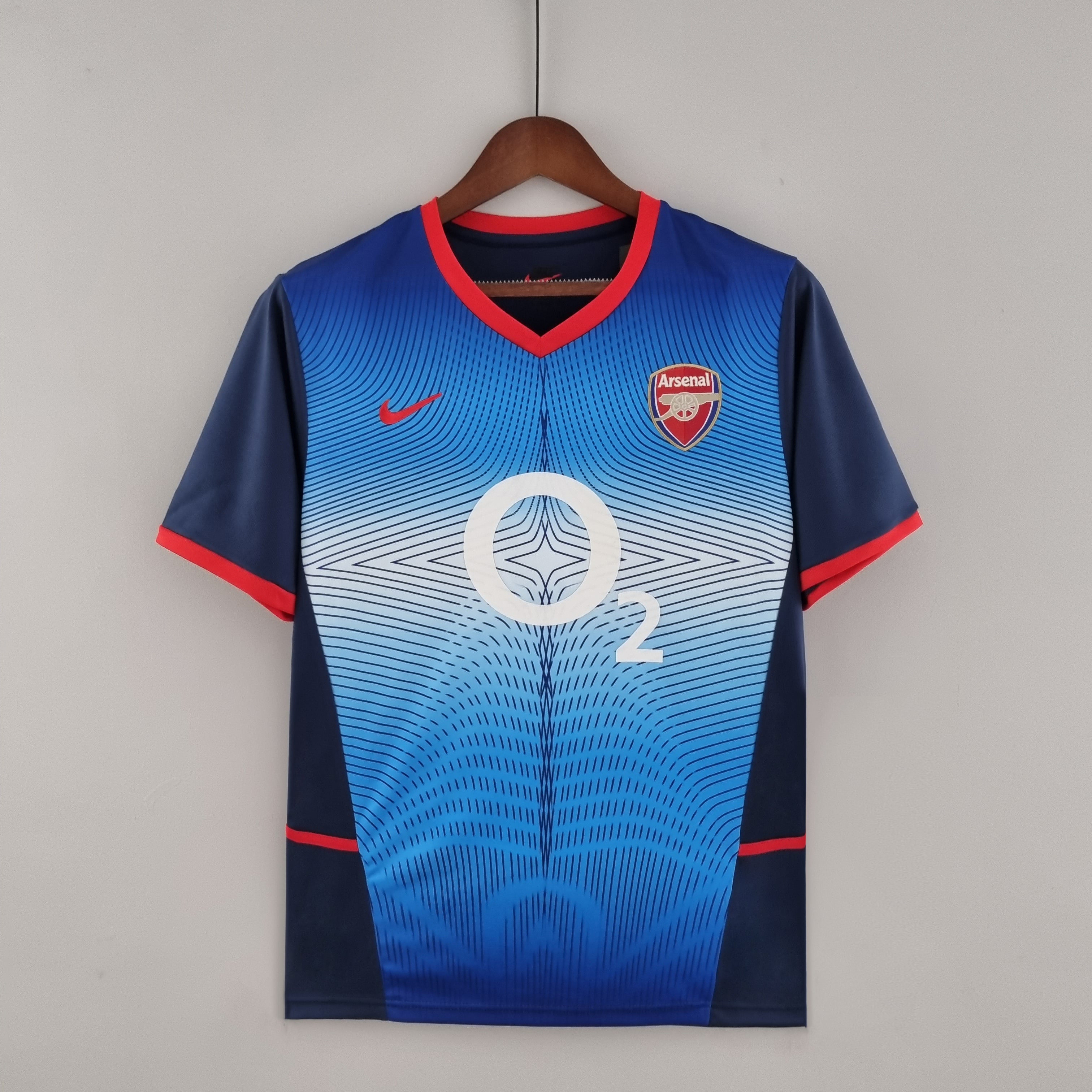 Uniforme Visitante Arsenal 2002/2004
