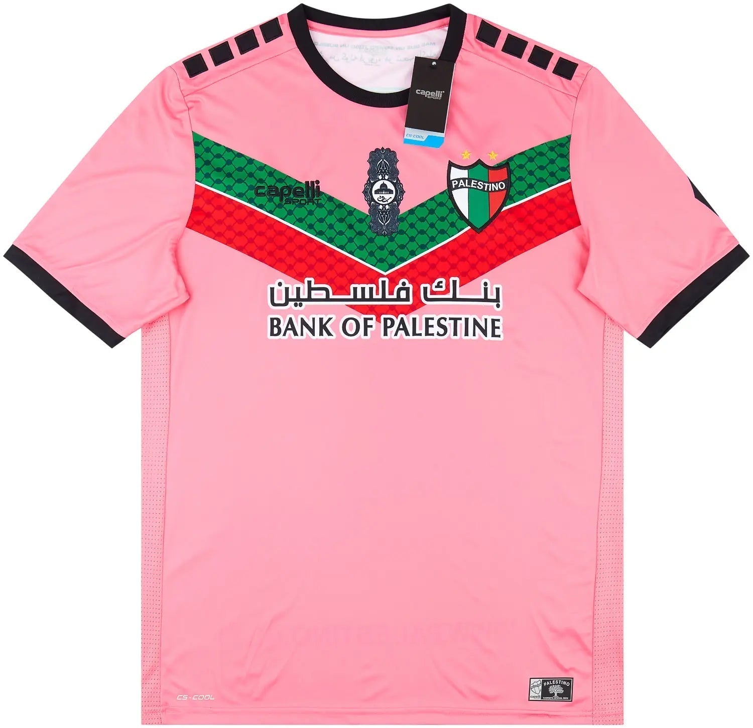 FC Palestino 22/23 Palästina Trikot pink