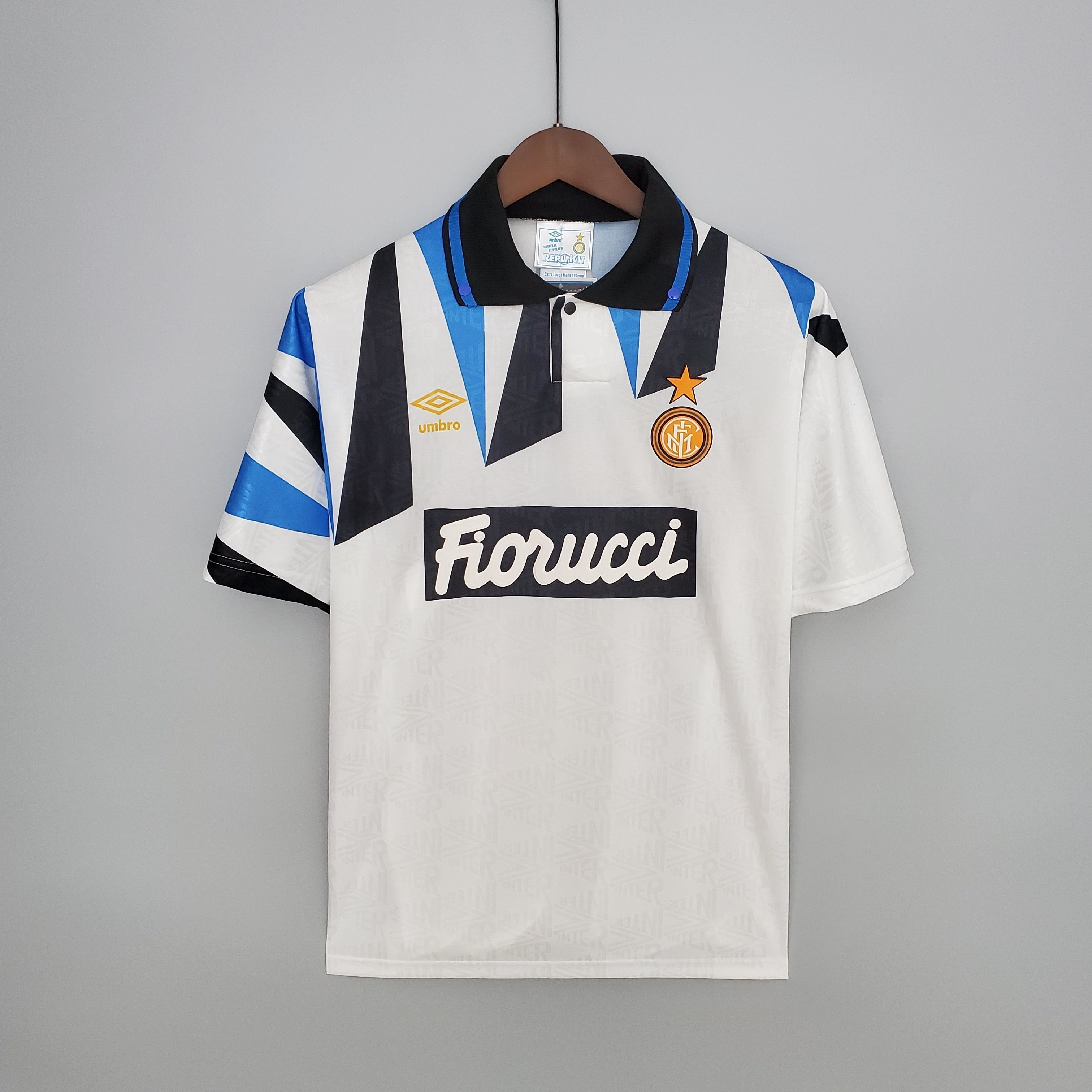Equipación retro visitante Inter de Milán 1992/93