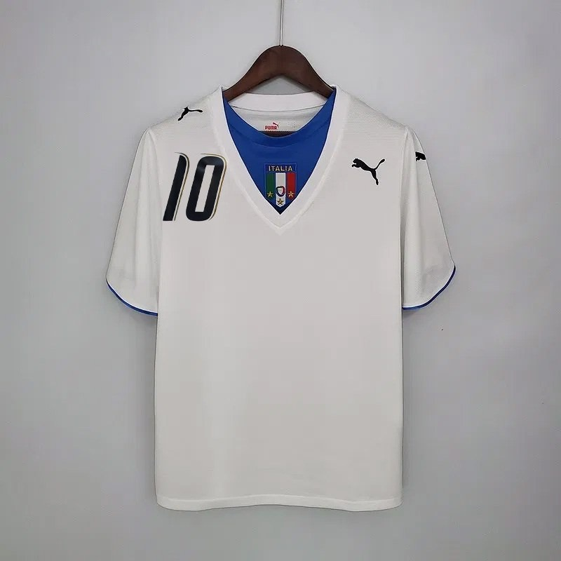 Camiseta retro Italia 2006 | Uniforme vintage campeones del Mundial