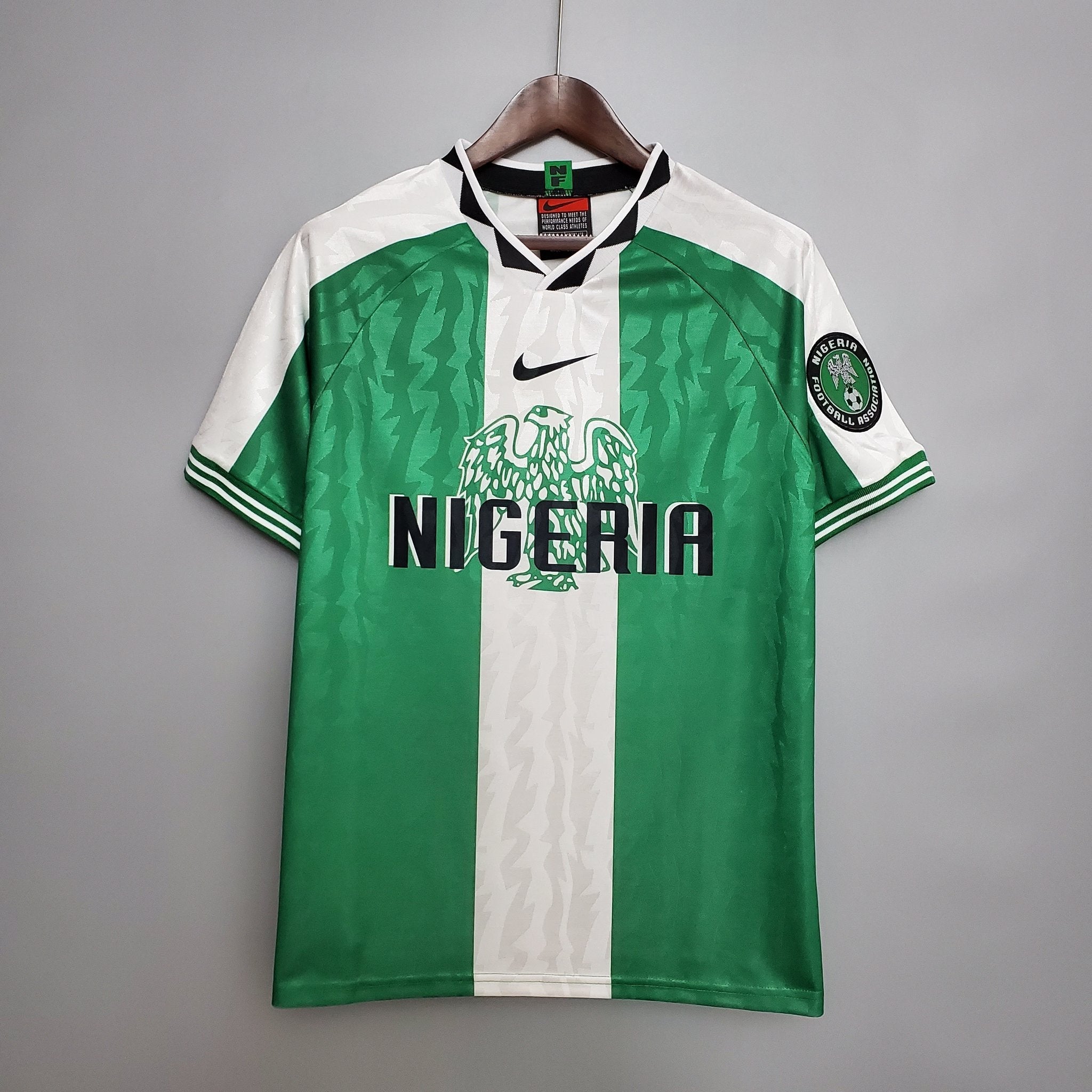 Uniforme Retro Local Nigeria 1996