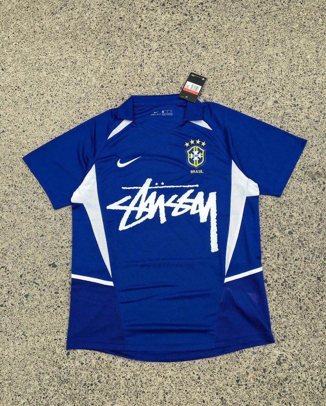 Brasil visitante 2002 x Stussy Edición Limitada