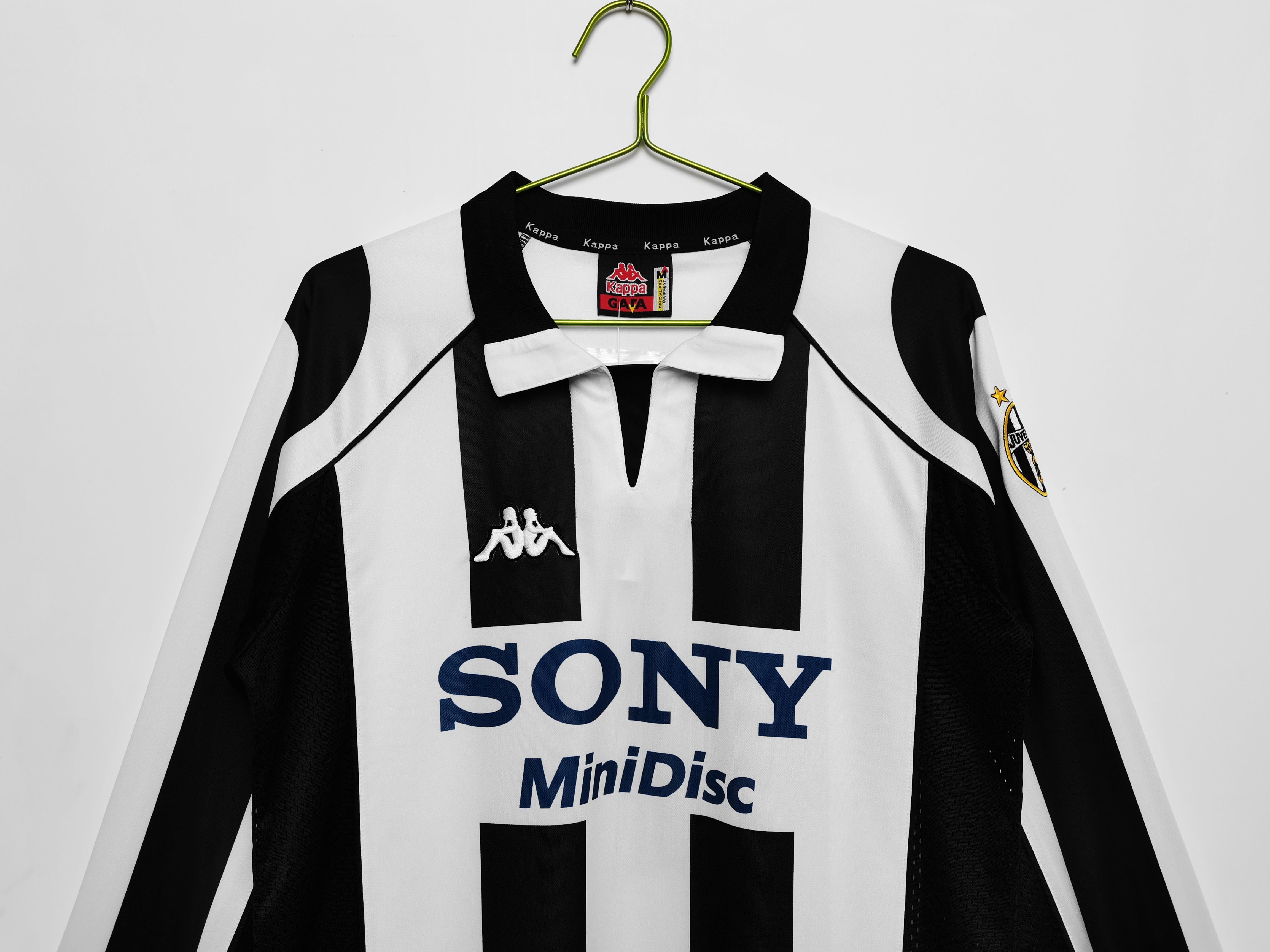 Equipamento Principal Juventus 1997-1998 Manga Comprida