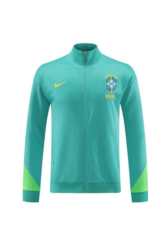 Brasile 23-24 Tuta Verde (zip integrale)