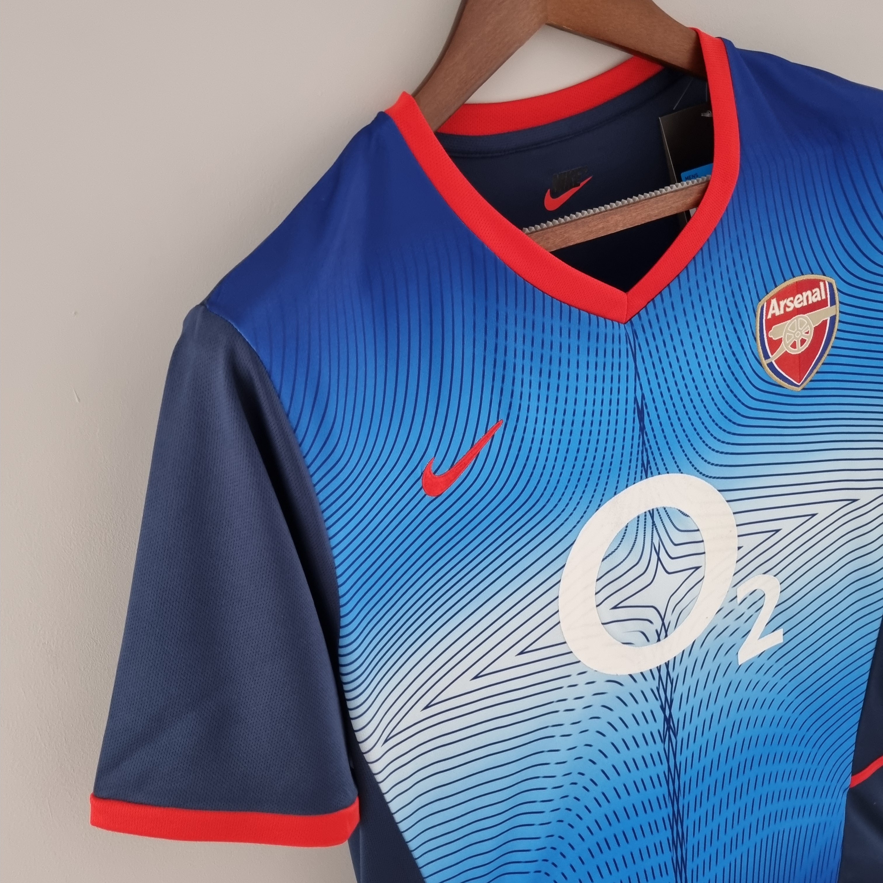 Uniforme Visitante Arsenal 2002/2004