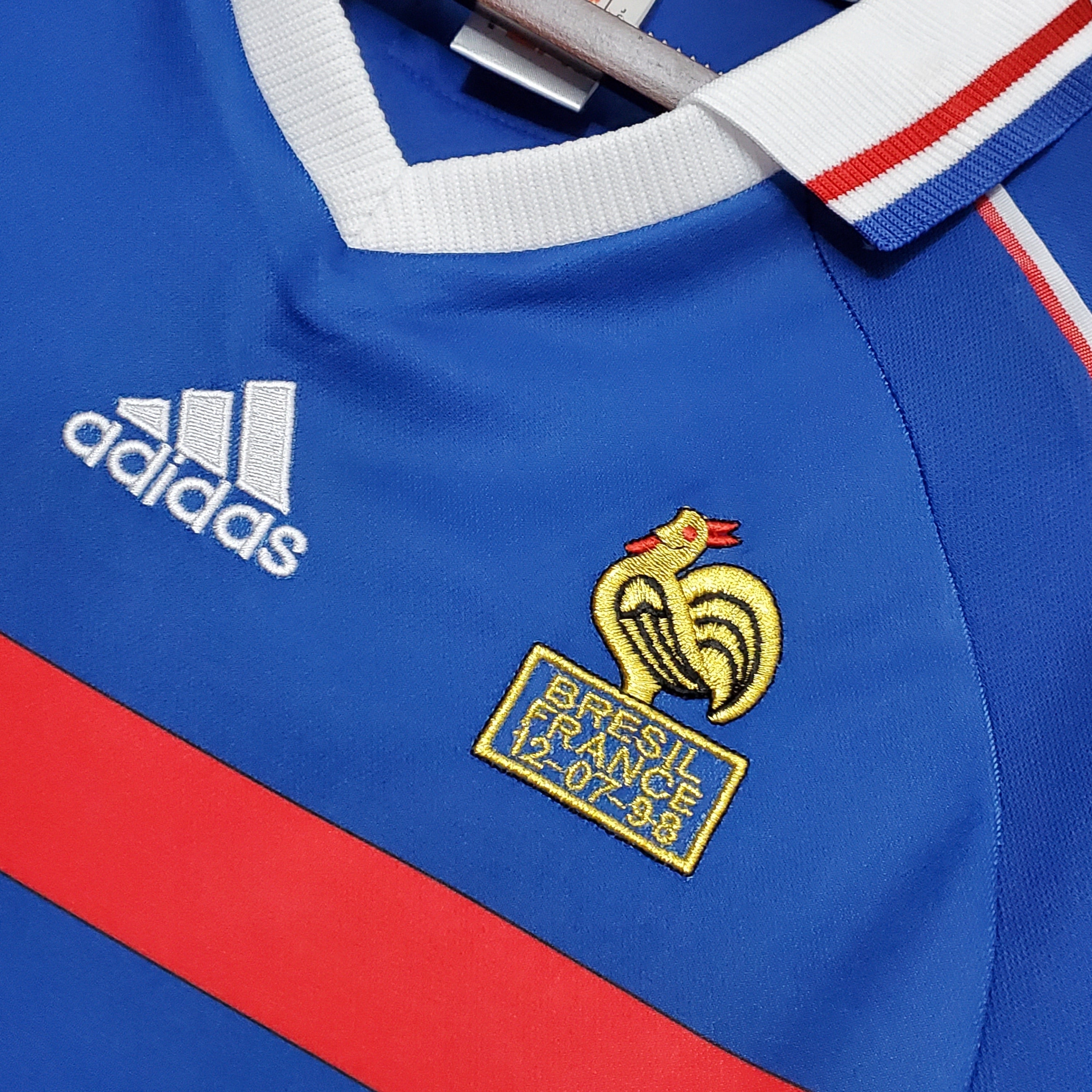 Uniforme retro local Francia 1998