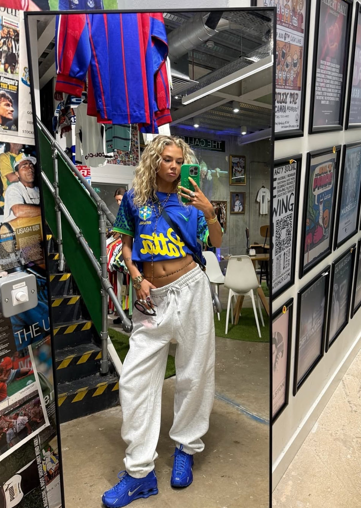 Maglia edizione speciale Brazil x Patta blu