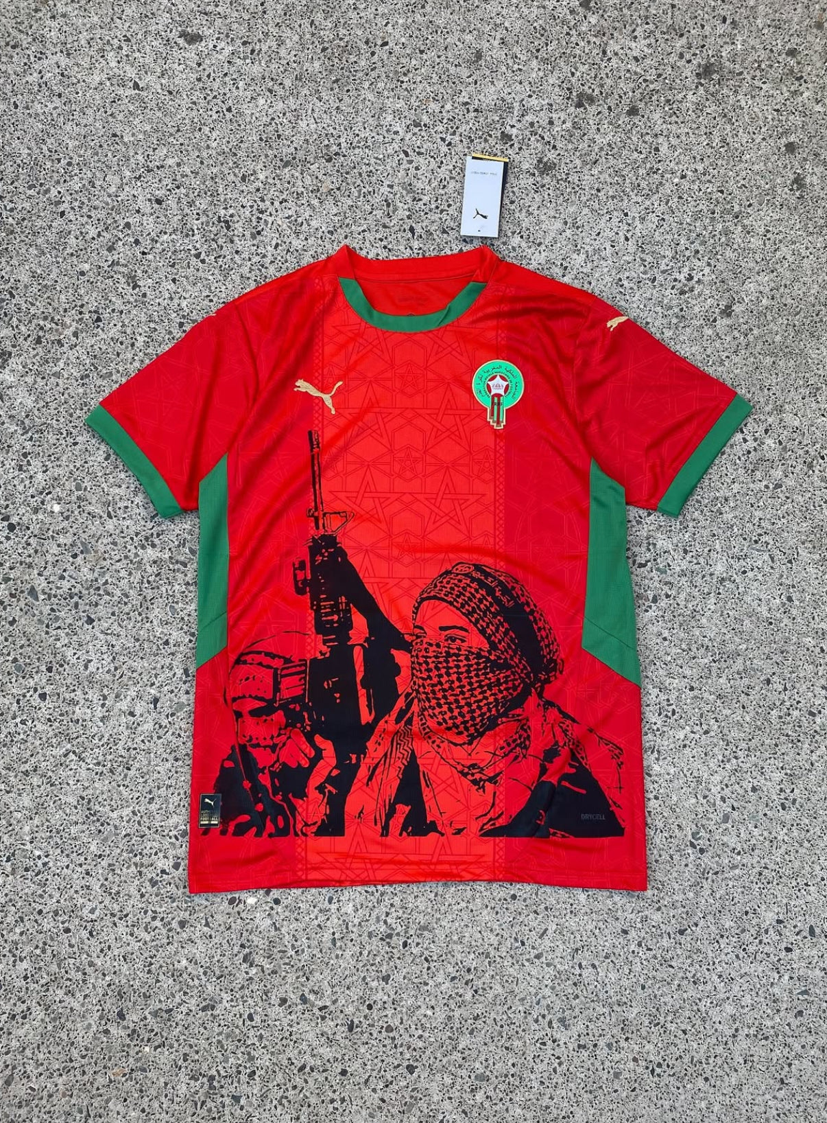 Marokko Soldat Sonderedition Trikot 2025/2026 (Rot)