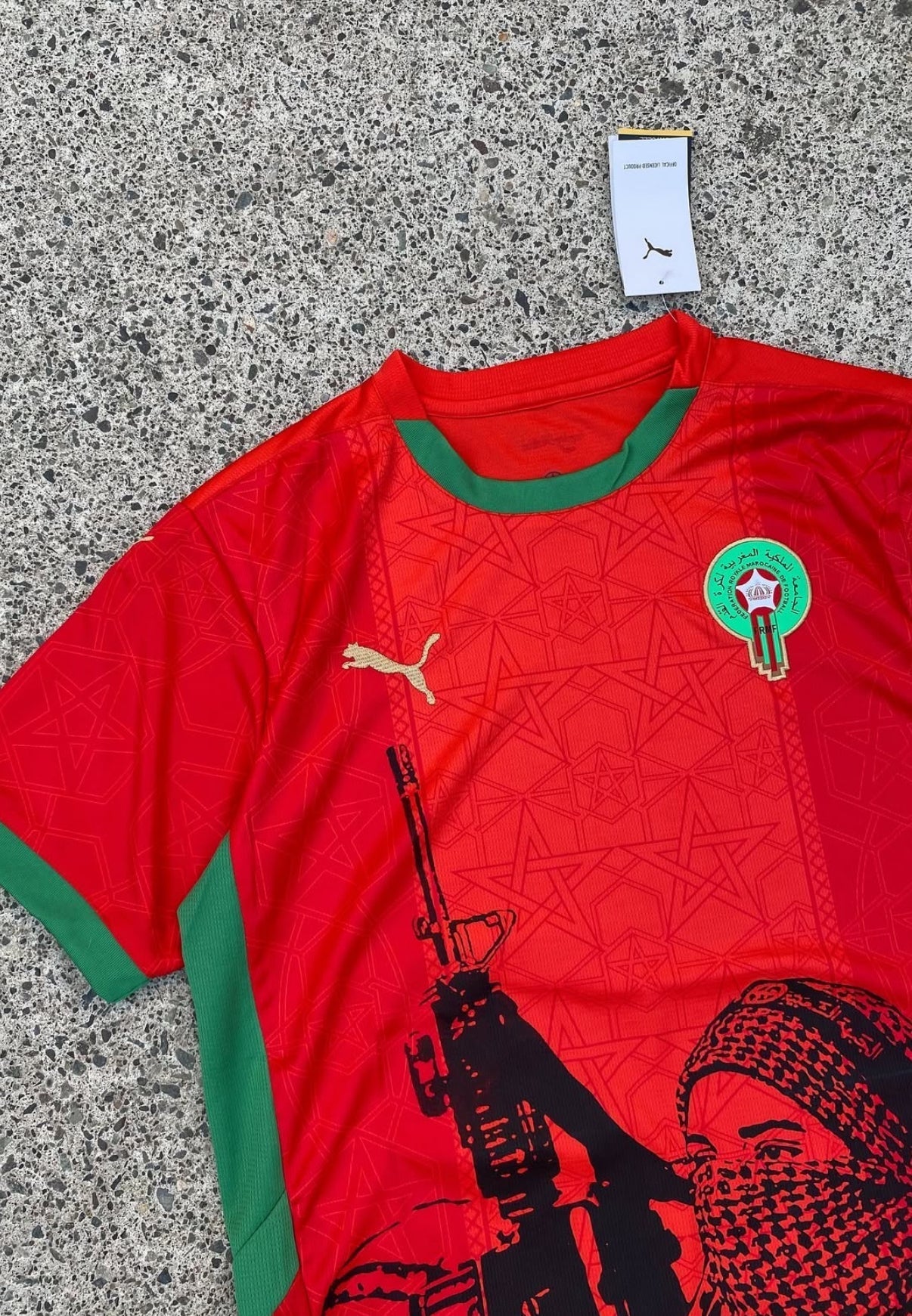 Marokko Soldat Sonderedition Trikot 2025/2026 (Rot)