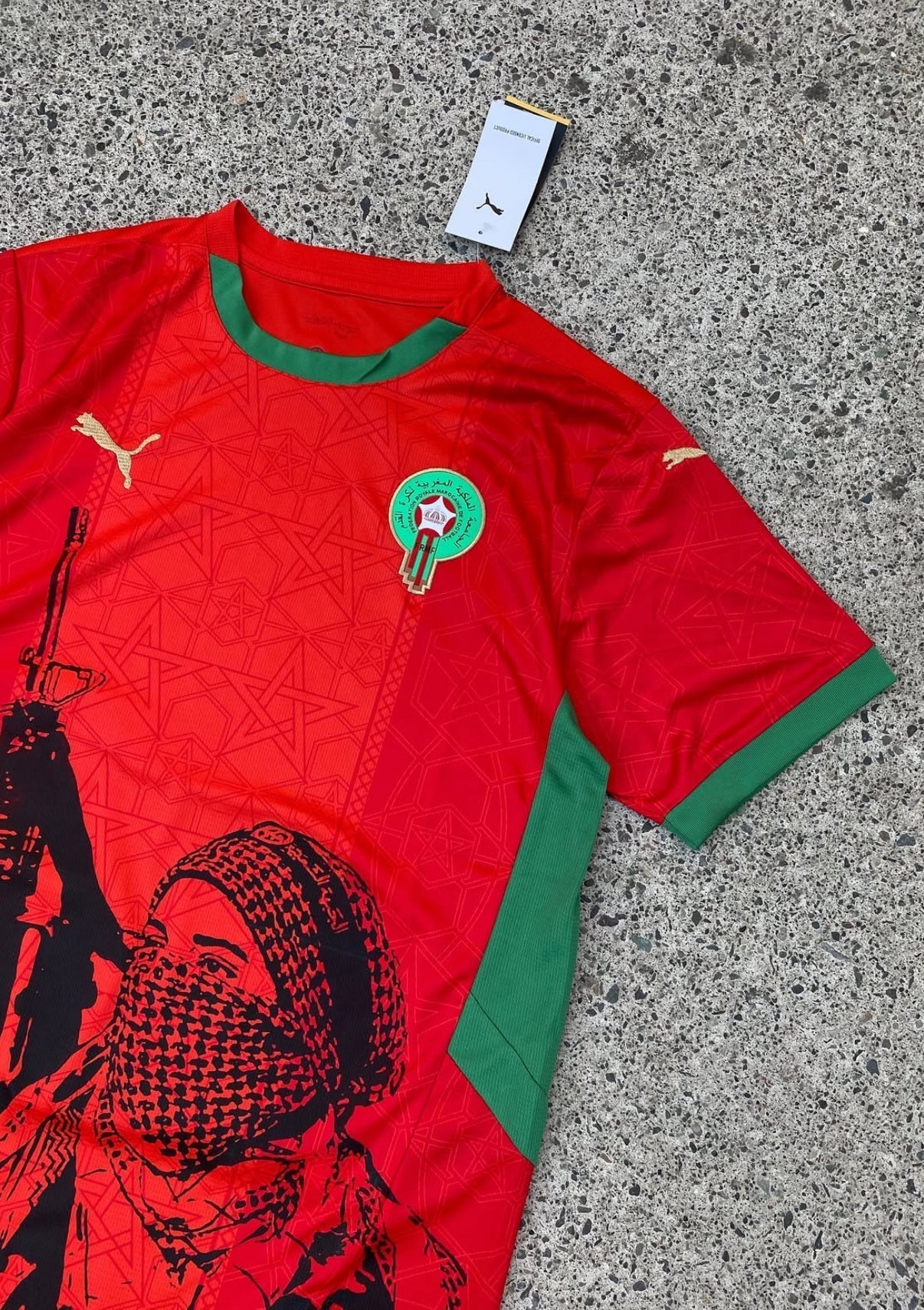 Marokko Soldat Sonderedition Trikot 2025/2026 (Rot)