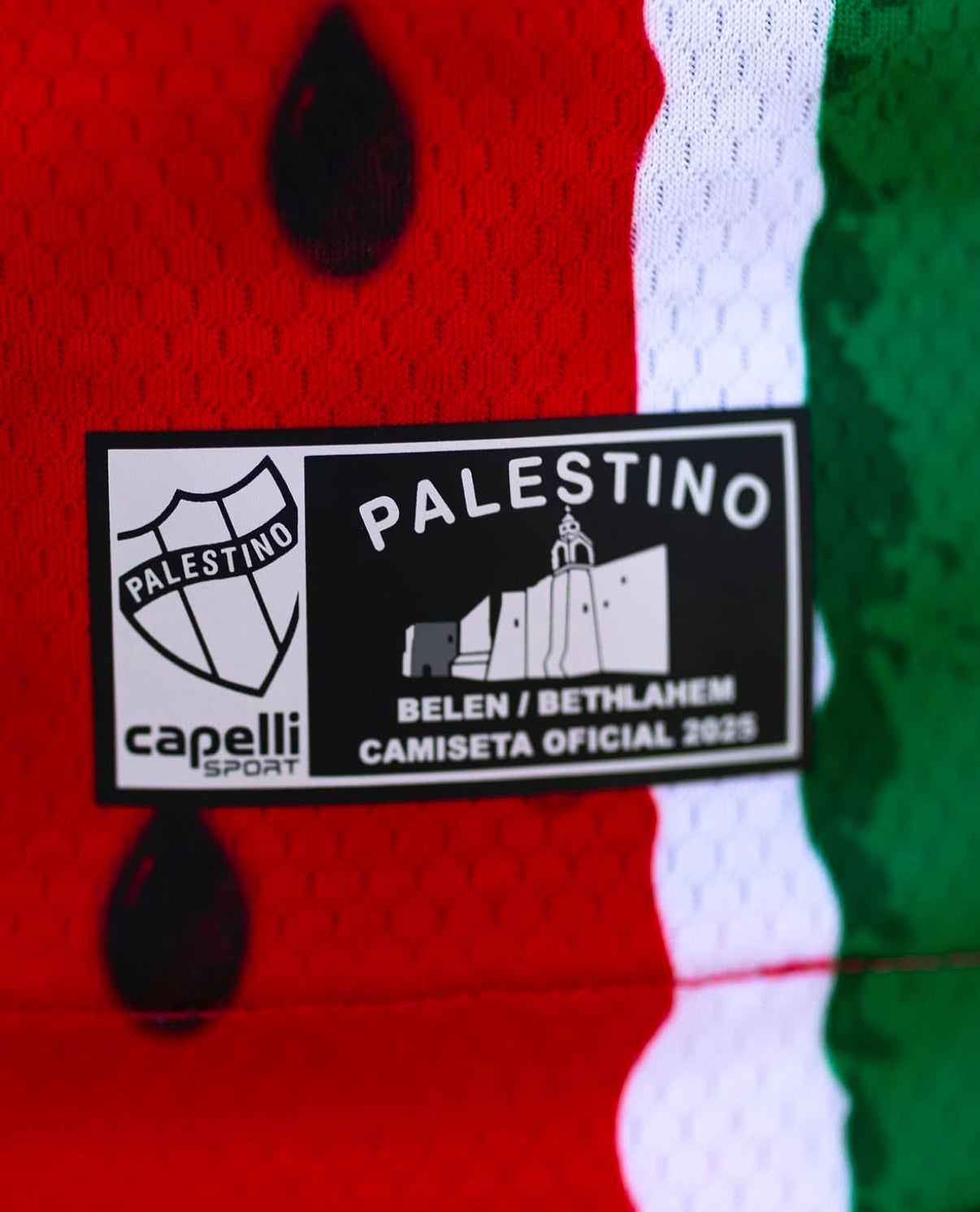 Camiseta de fútbol Sandía Palestina Pelestino 2025/2026