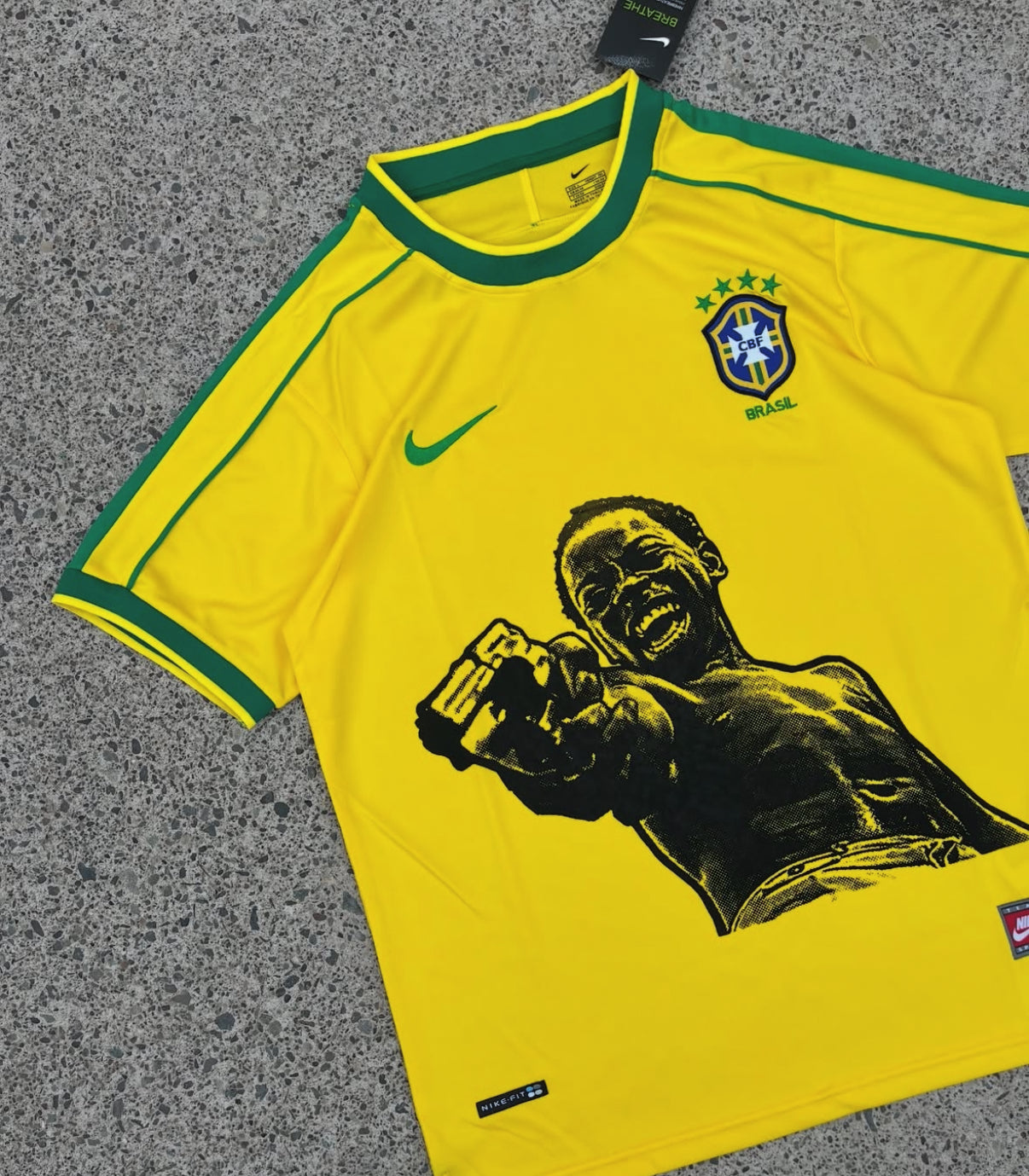Camiseta retro Brasil 1998 X City of God Concept