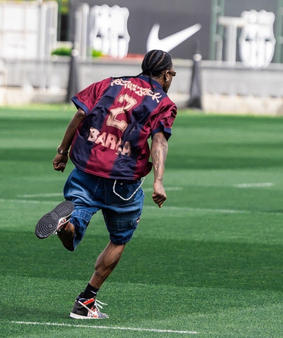 Barcelona x Travis Scott Skeletttrikot