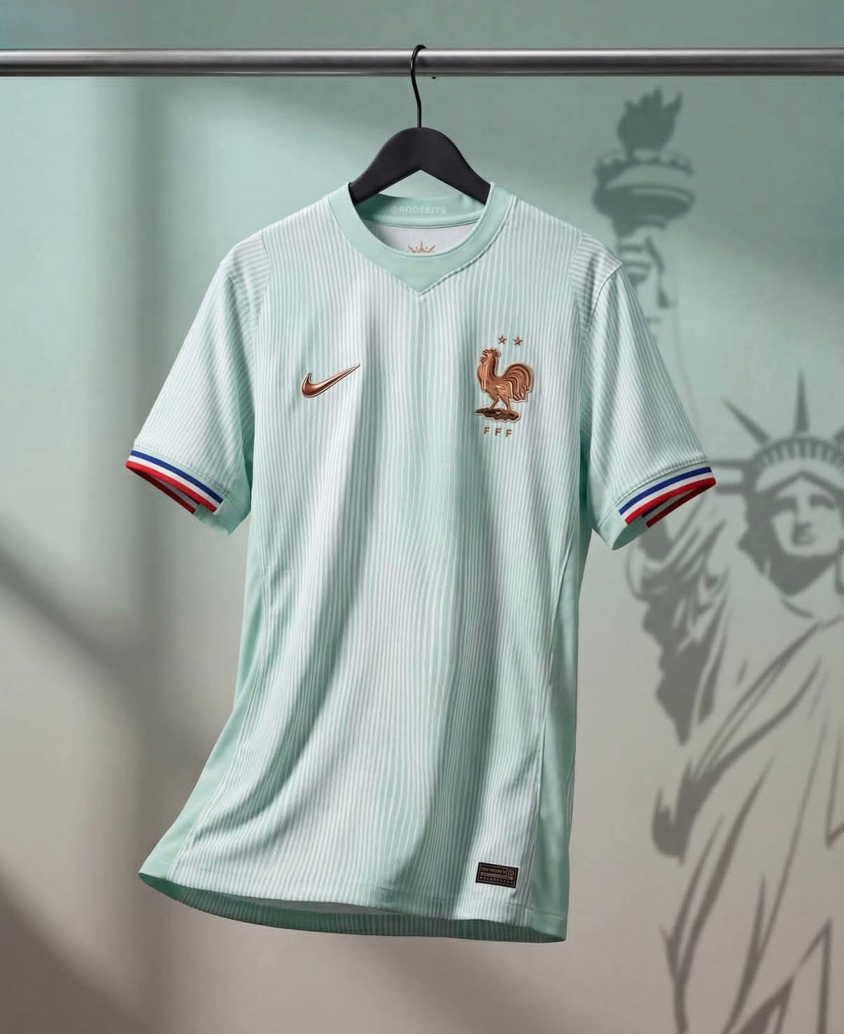 Camiseta visitante Francia Copa Mundial 2026