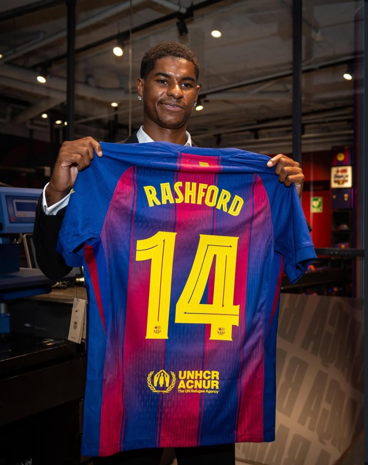 Maillot Rashford FC Barcelone