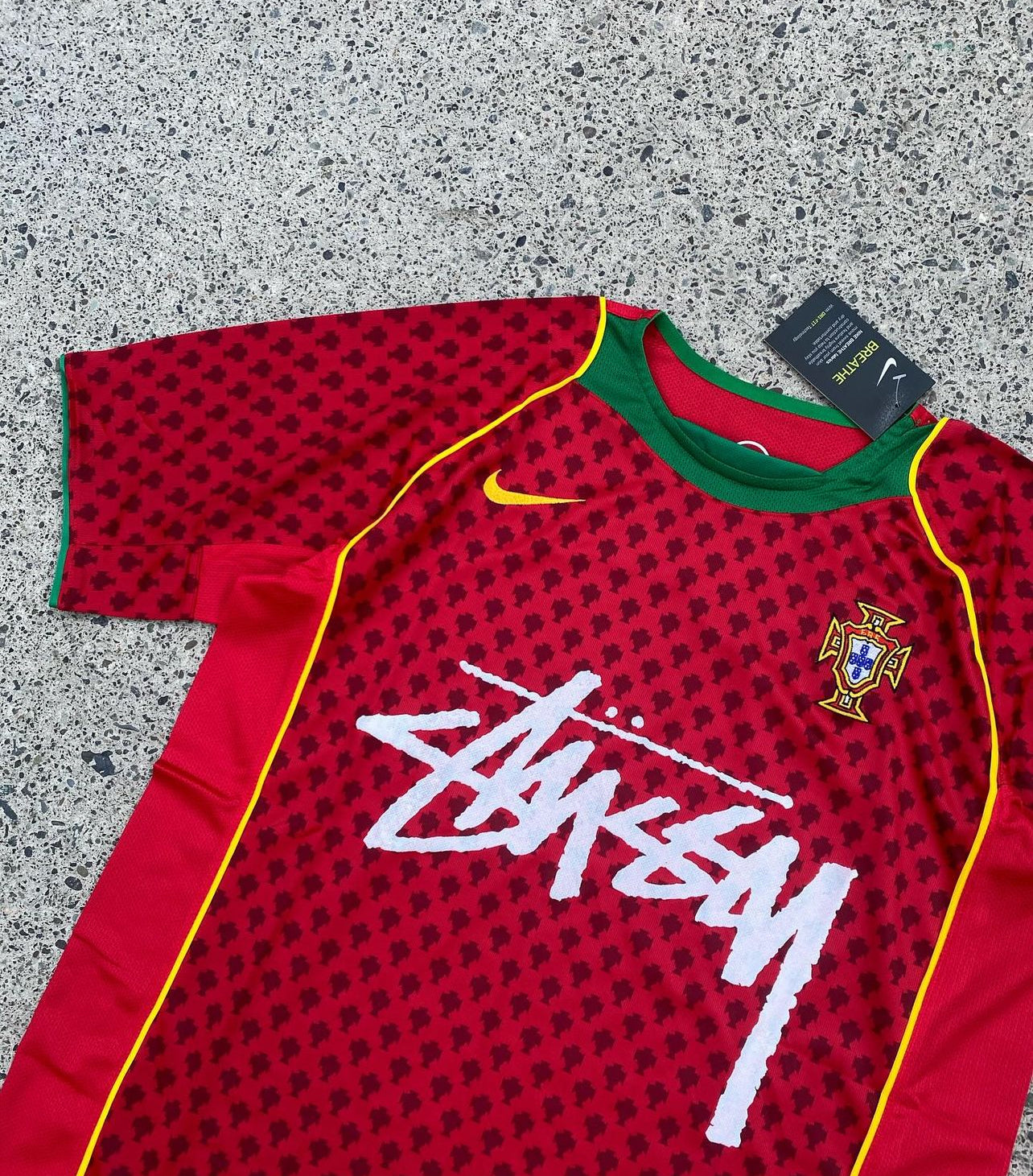 Portugal X Stussy Sonderausgabe Trikot