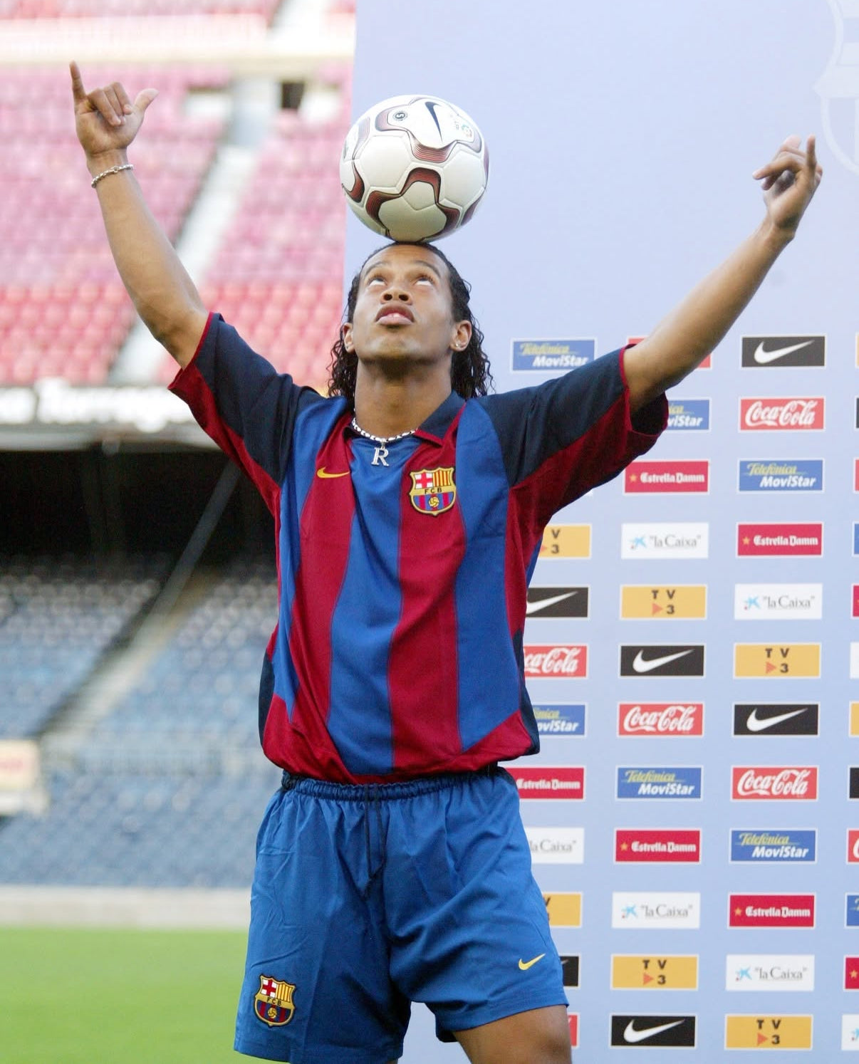 FC Barcelona 2003-2004 Retro Trikot