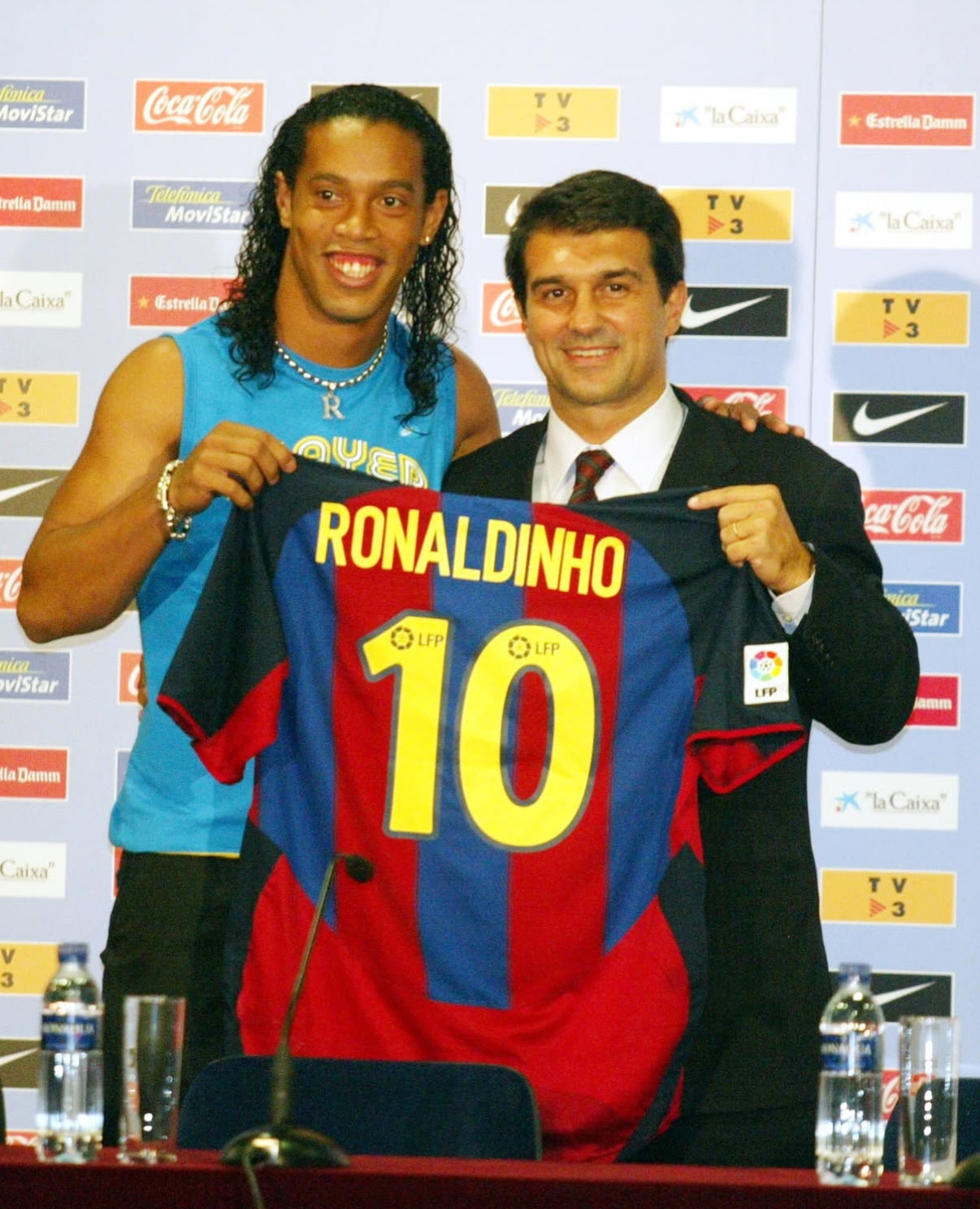 FC Barcelona 2003-2004 Retro Trikot