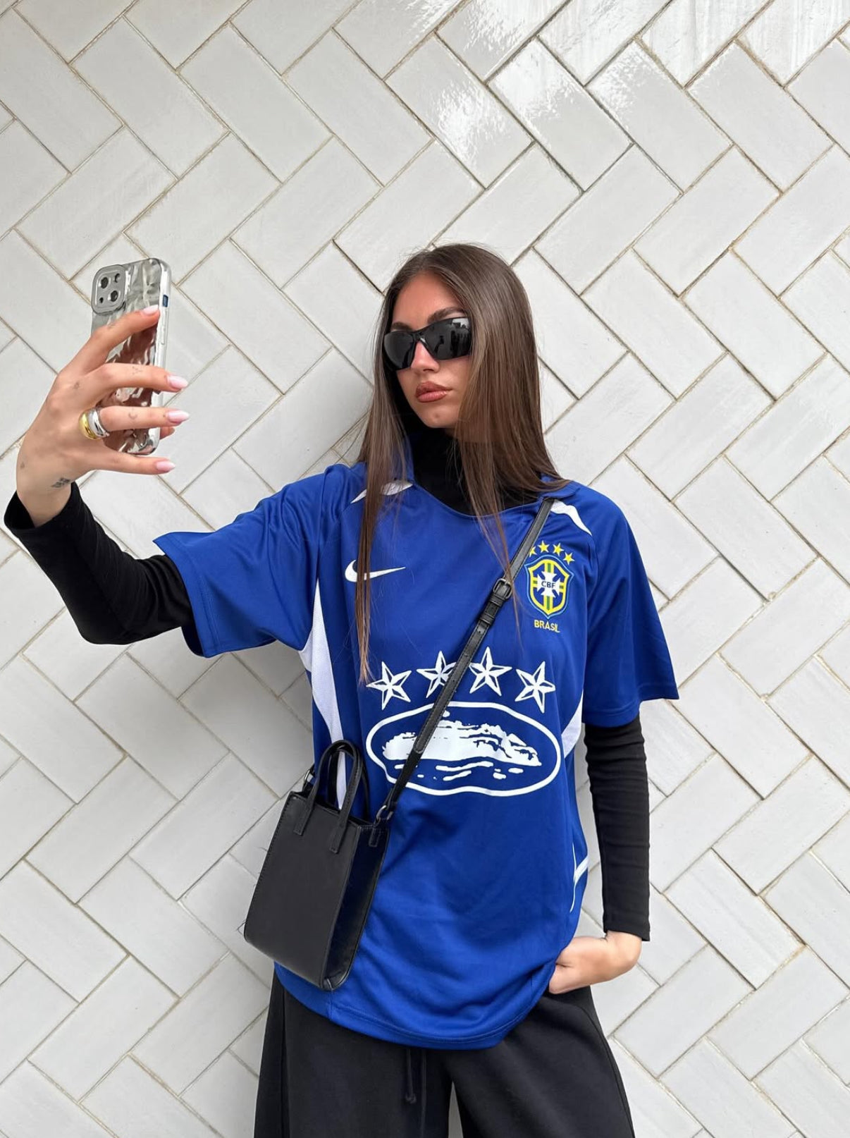 Brasilien Corteiz Exklusives Design Trikot
