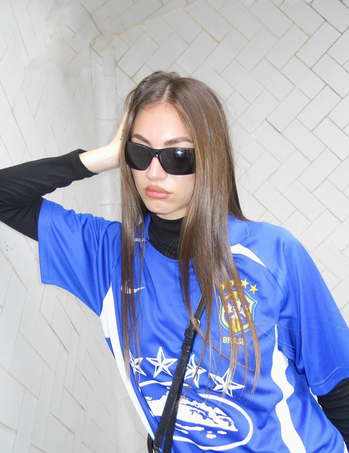 Brasilien Corteiz Exklusives Design Trikot