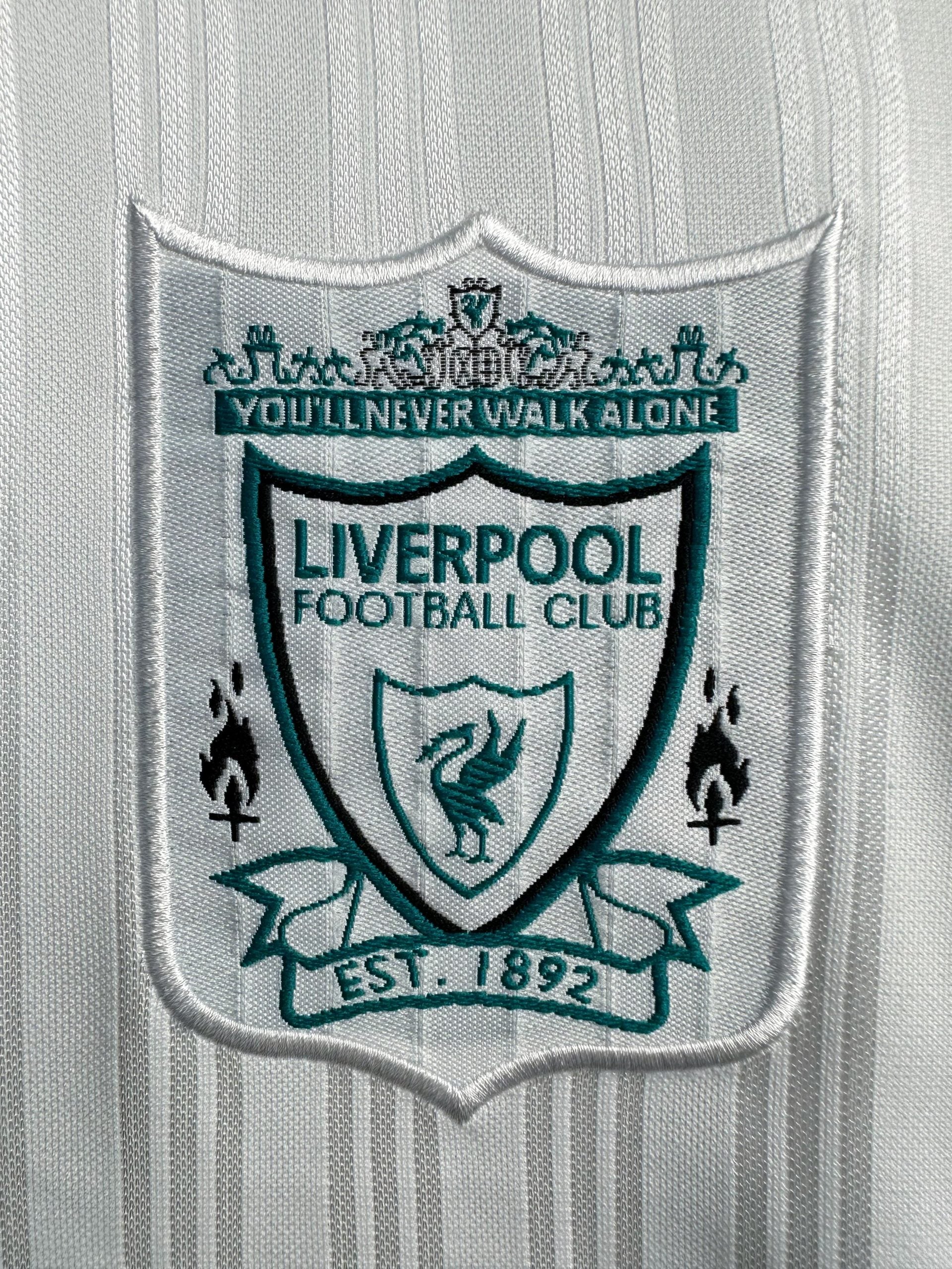 Liverpool Langarm-Heimtrikot – 1995-1996