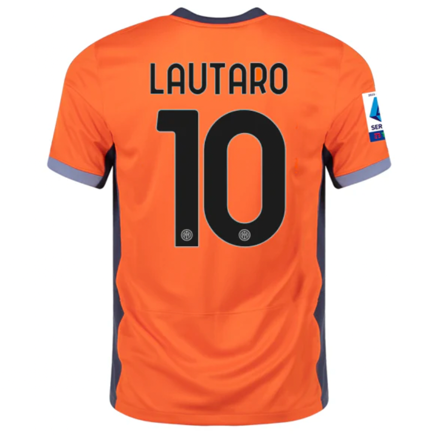 Inter Mailand orange Trikot Ausweichset