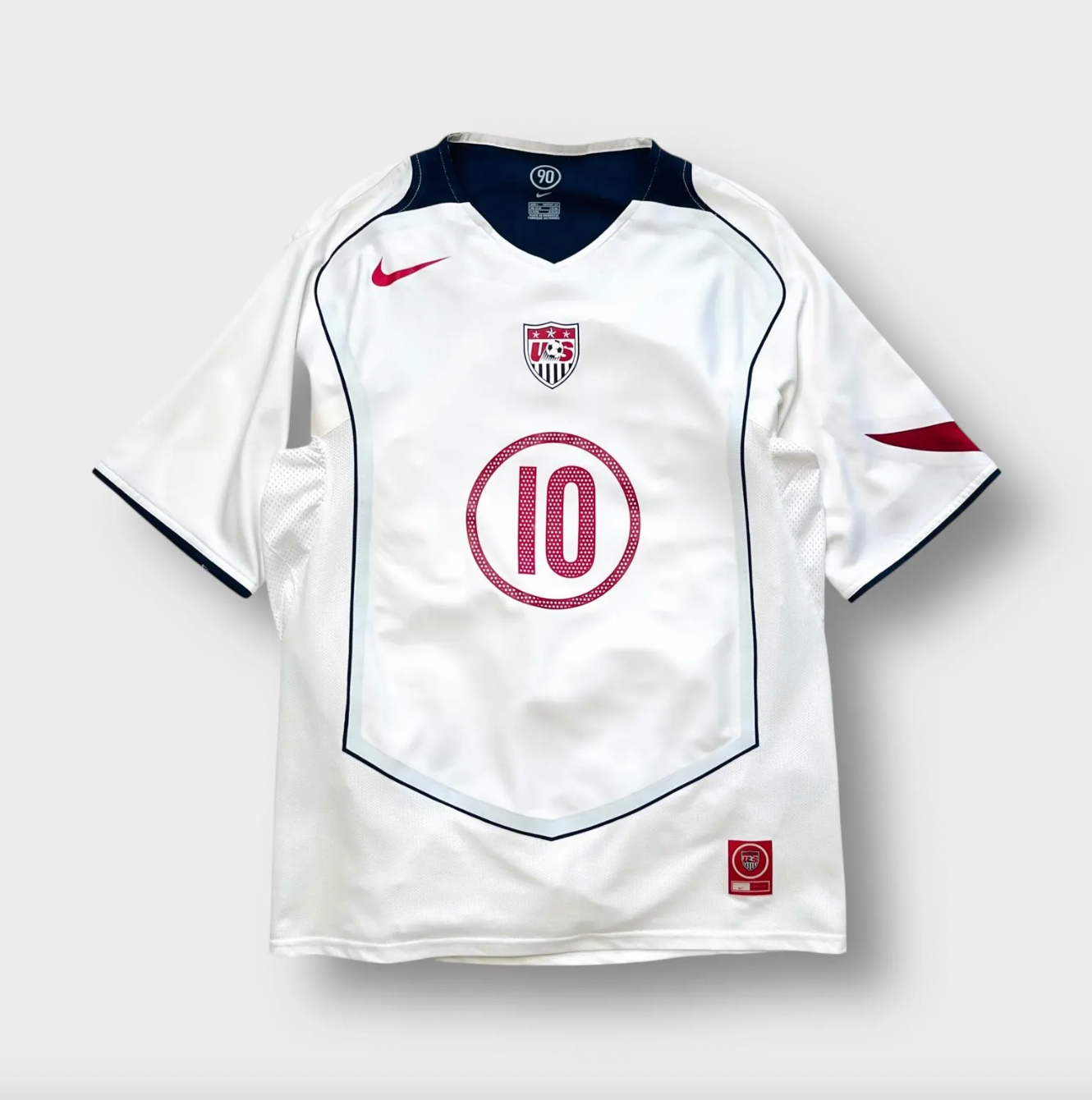 Camiseta retro de fútbol USA 2004