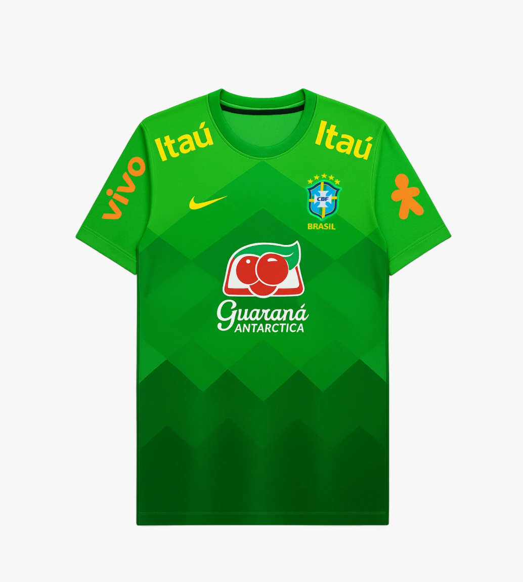 Camiseta verde Guaraná Brasil