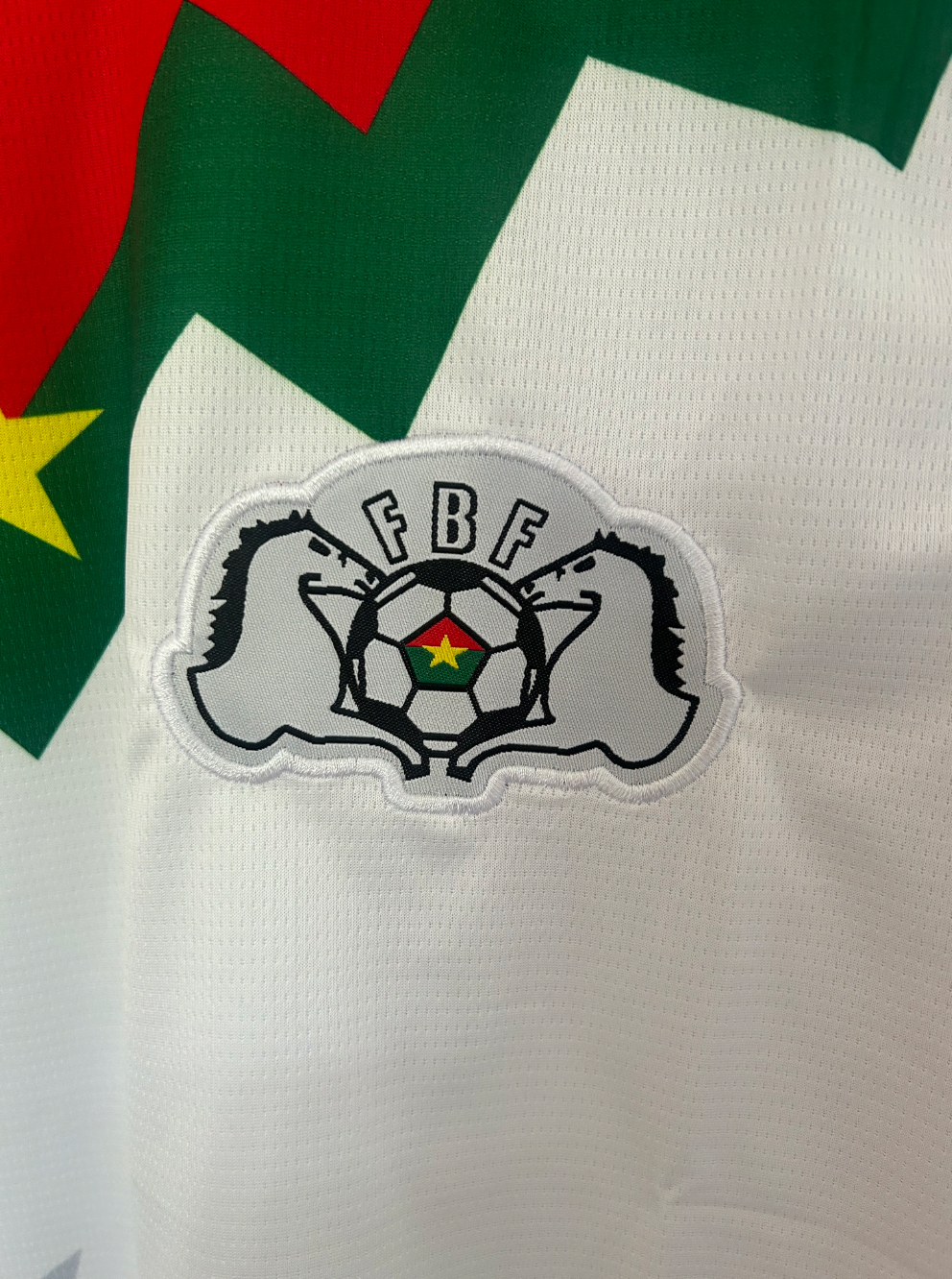 Camiseta visitante Burkina Faso 2025/2026