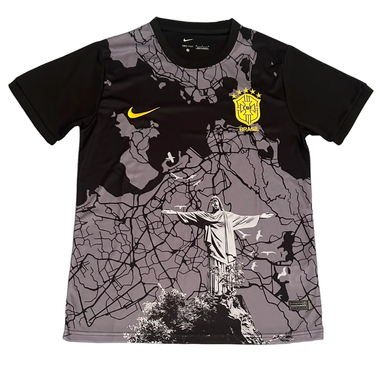 Camiseta Brasil Jesús Cristo 2025/2026