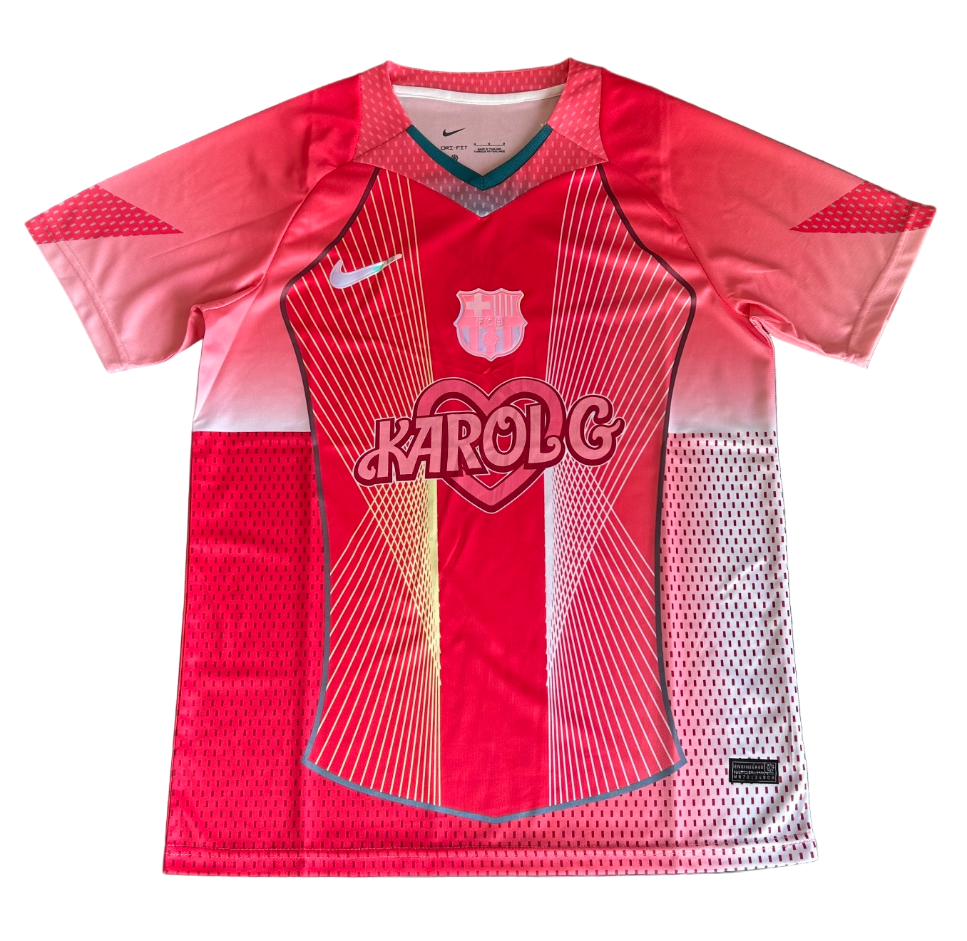Camiseta FC Barcelona Karol G Rosa Edición Especial
