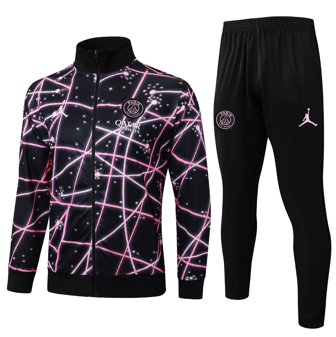 PSG Trainingsanzug 2025/2026 Schwarz und Pink