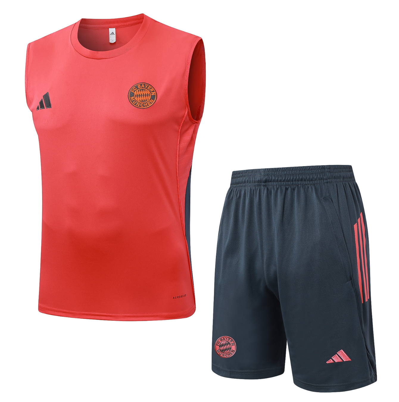 Ensemble d'entraînement d'été sans manches Bayern Munich 2025/2026