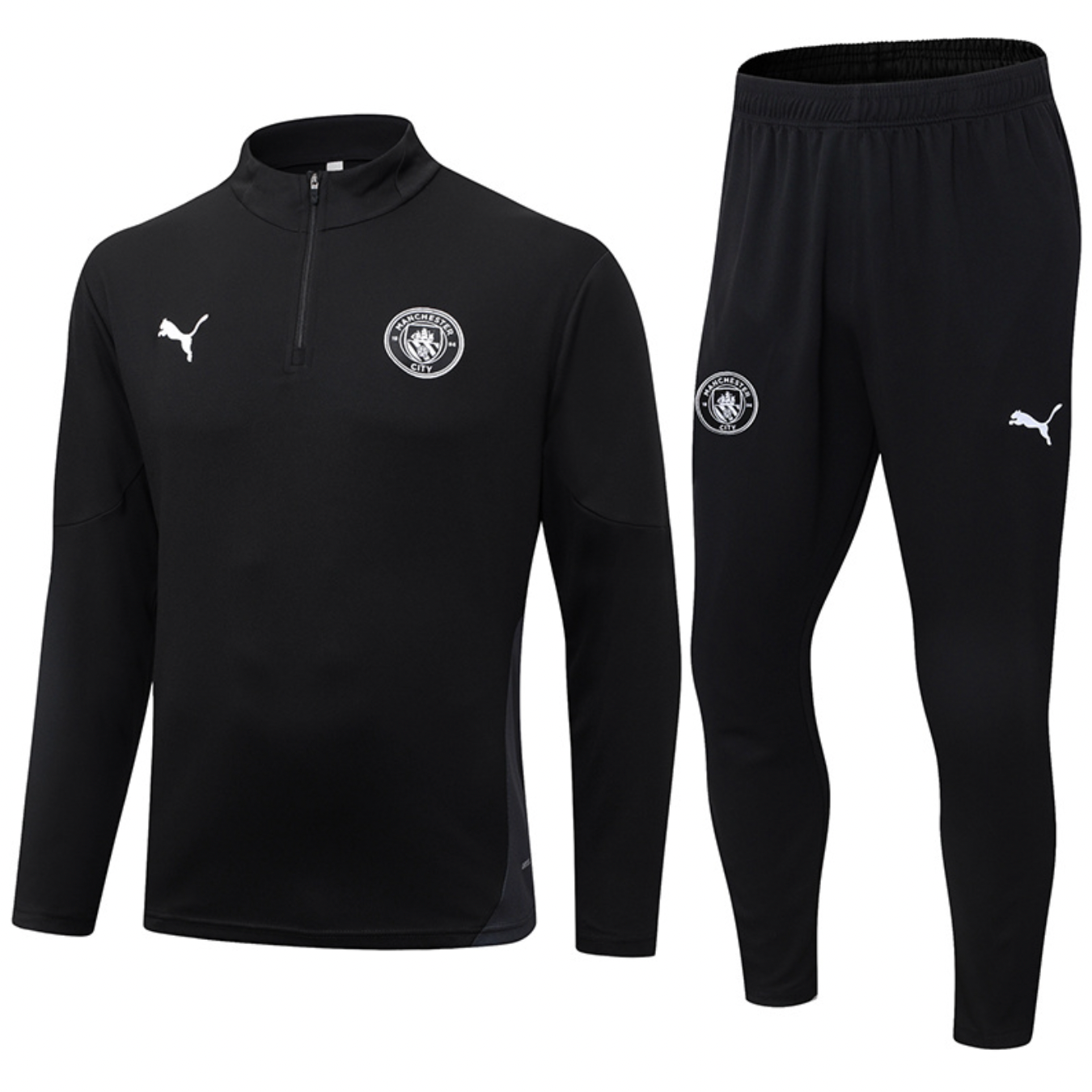 Chándal totalmente negro del Manchester City 2025/2026