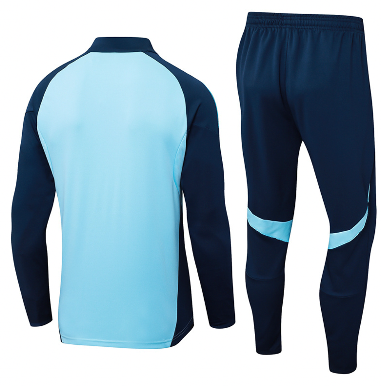 Survêtement Arsenal 2025/2026 bleu clair demi-zippé