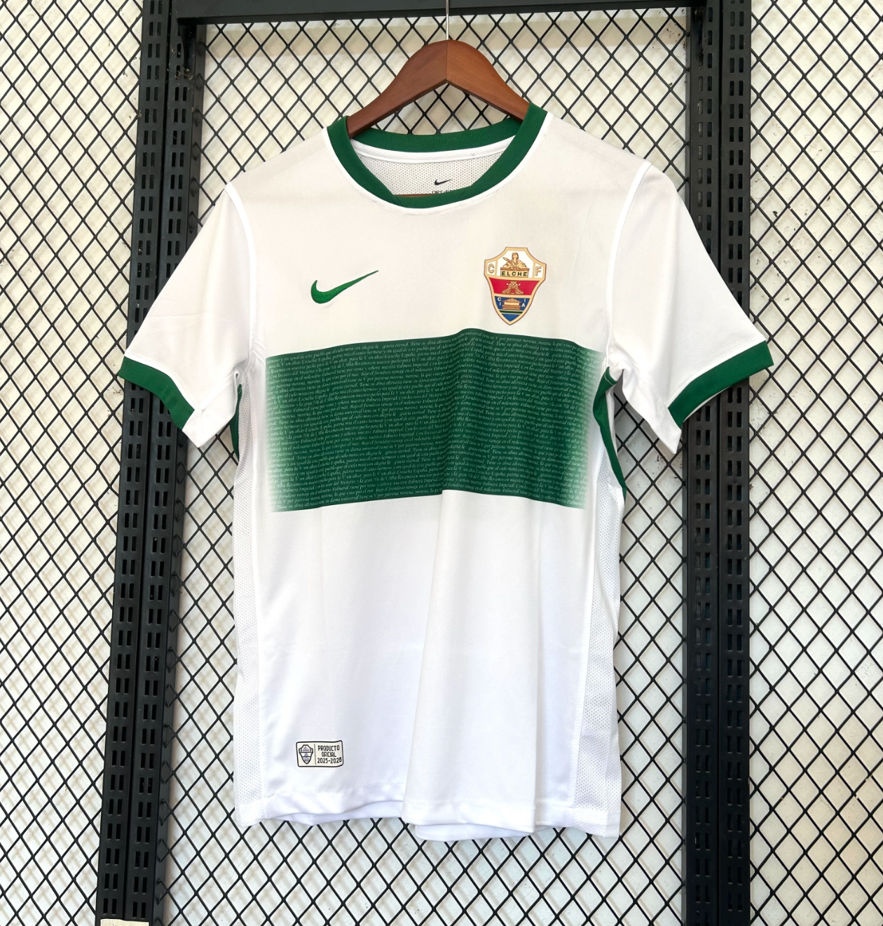 Elche CF 2025–2026 home football jersey