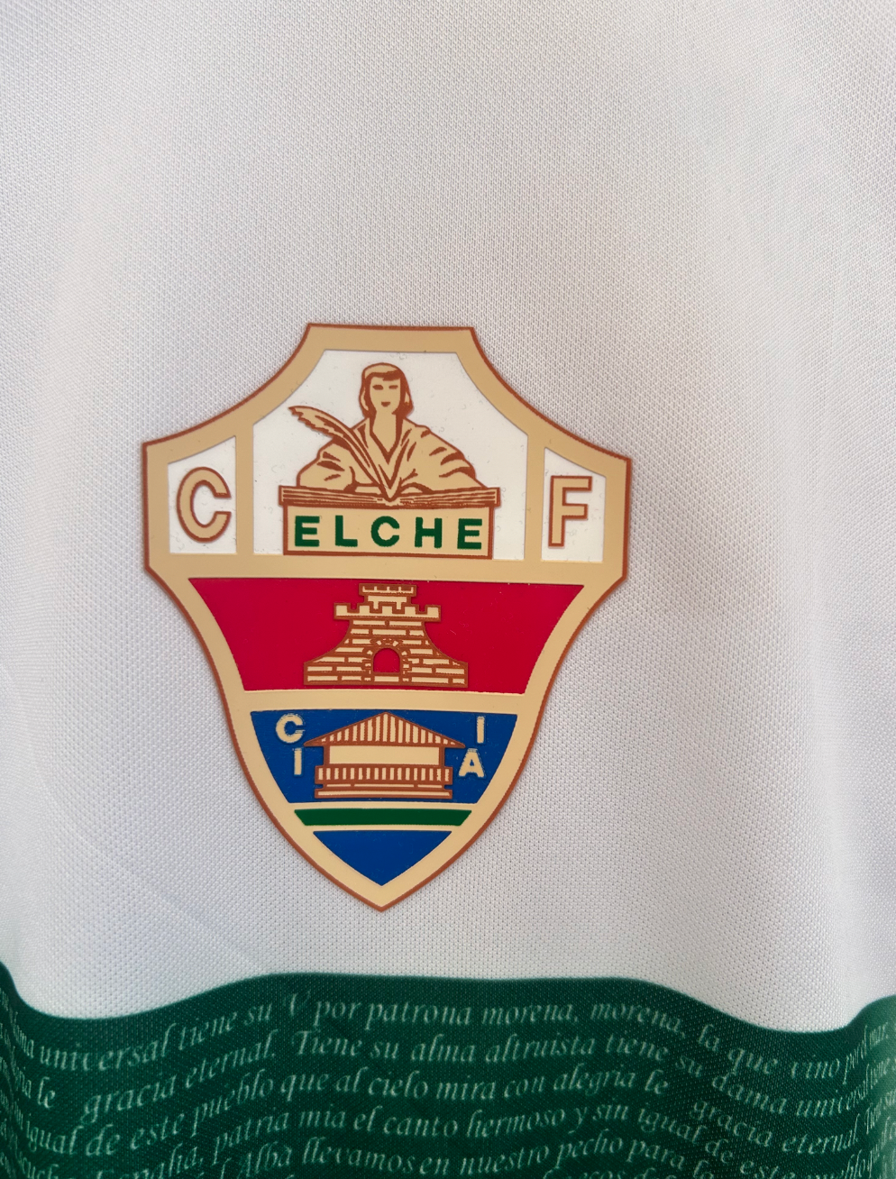 Elche CF 2025–2026 home football jersey