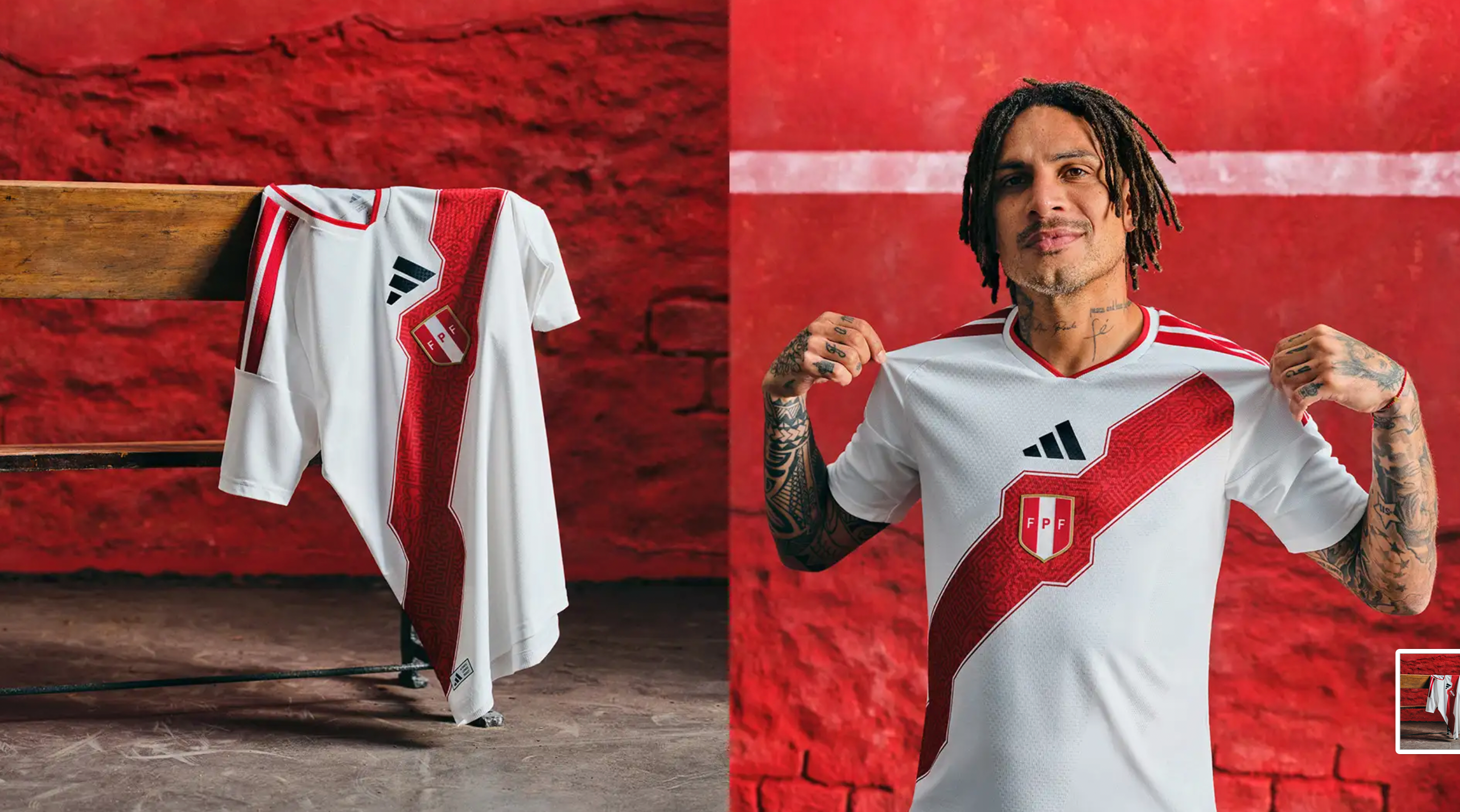 Camisola Peru Copa do Mundo 2026