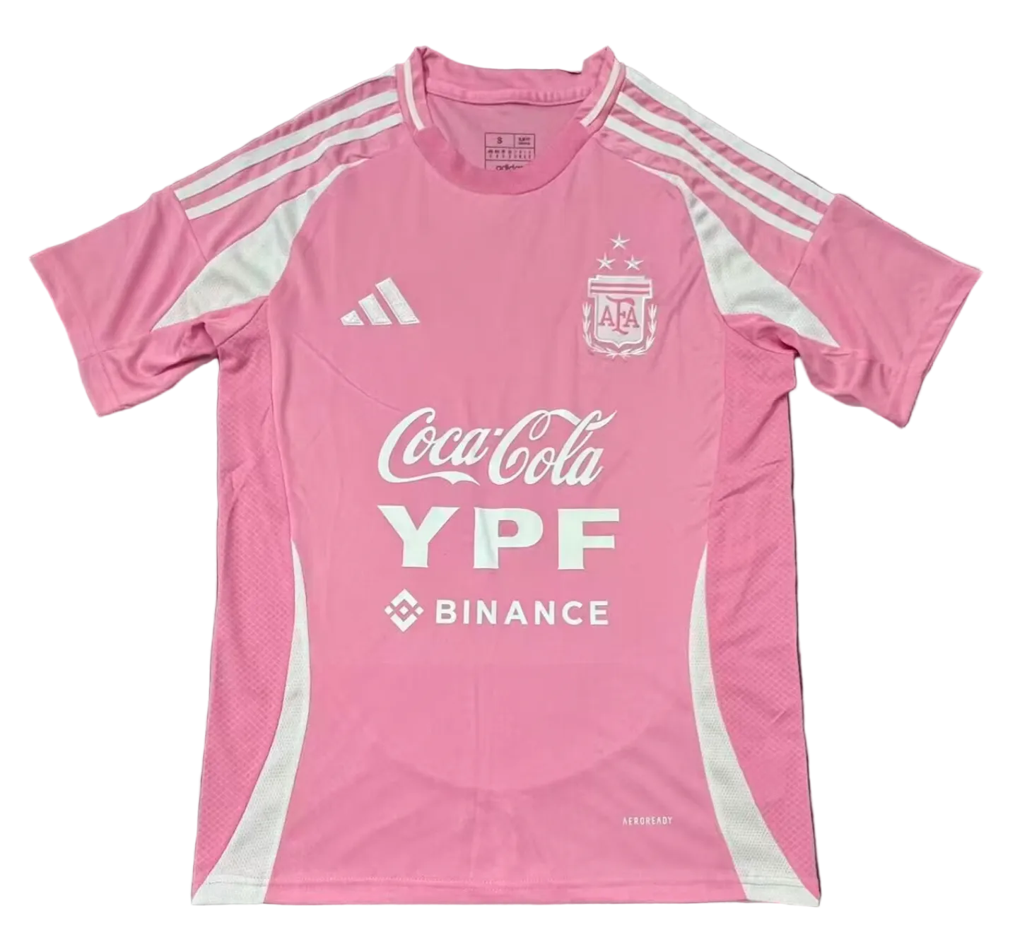Camiseta de entrenamiento rosa Argentina 2026
