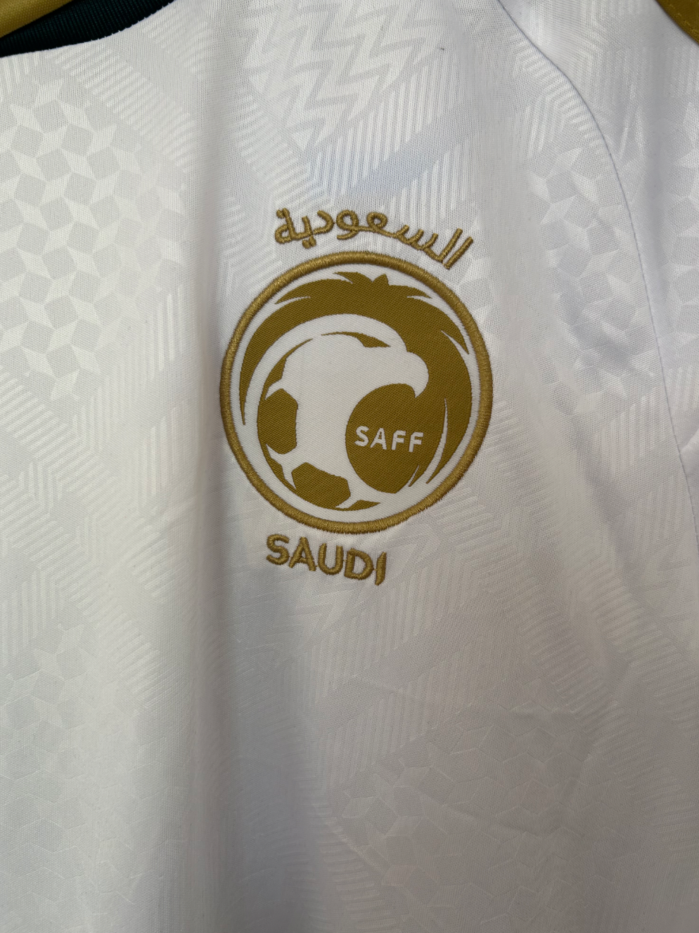 Maillot extérieur de l'Arabie Saoudite pour la Coupe du Monde 2026