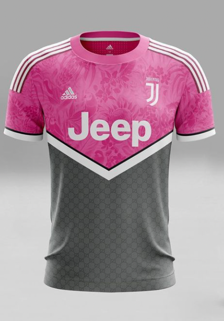 Juventus X Gucci , Rosa Sonderedition pink