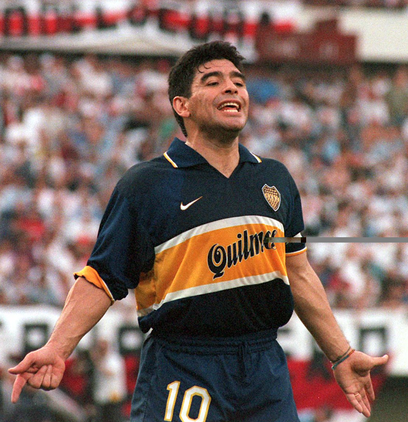 Maglia retrò Boca Juniors 96-97