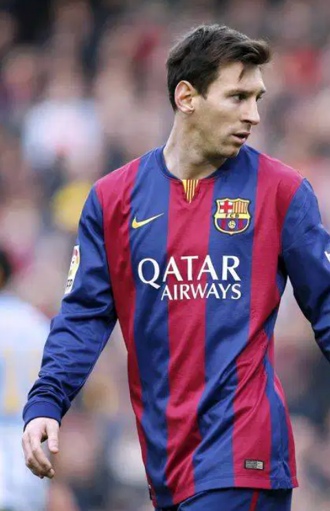 Equipamento Principal FC Barcelona 2014-2015 Manga Comprida