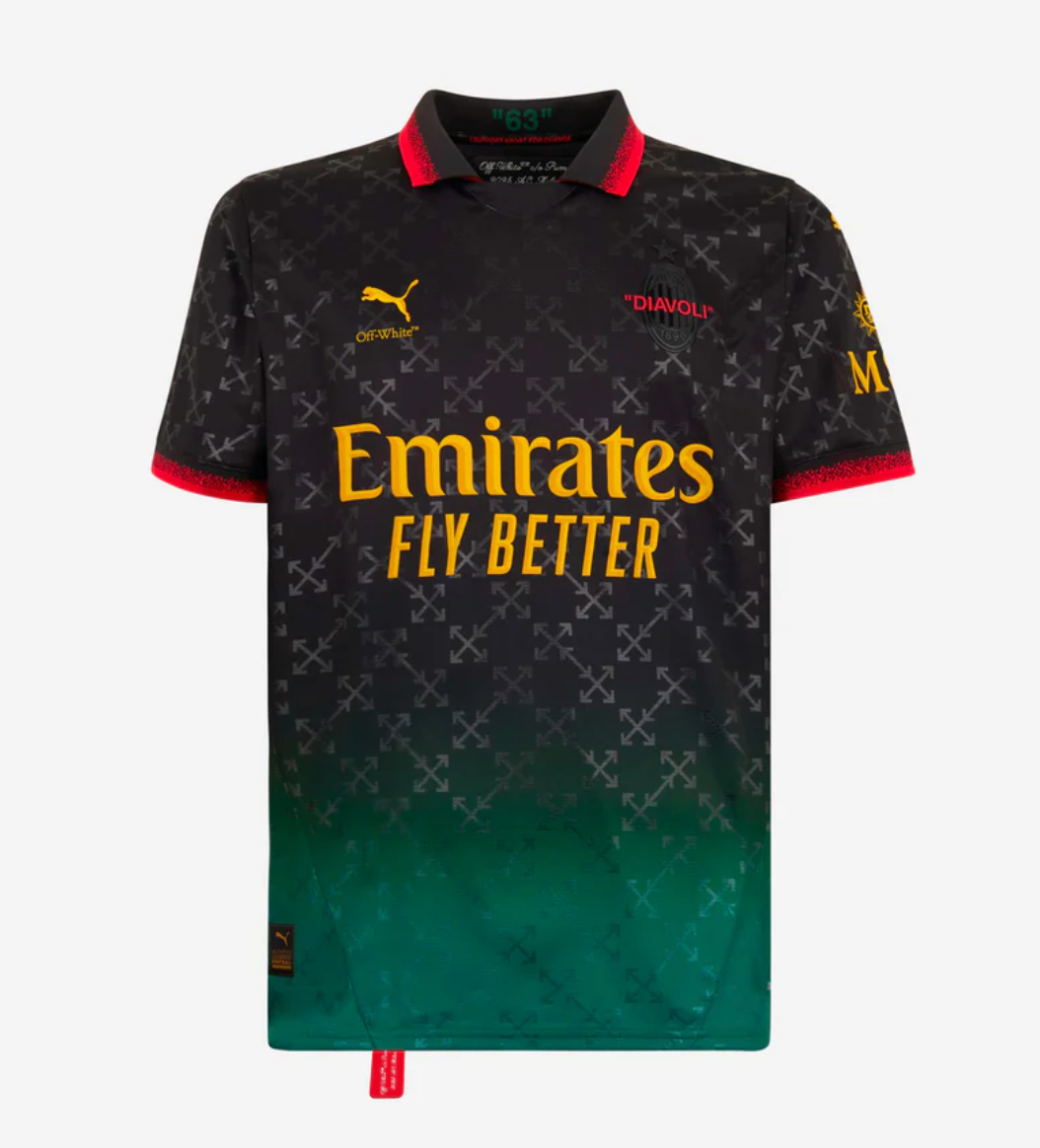 AC Milan x Off-White 2024/2025 (NERO)