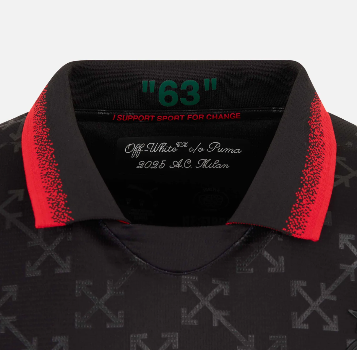 AC Milan x Off-White 2024/2025 (NERO)
