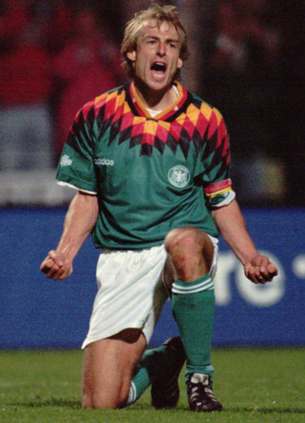 Equipación retro visitante Alemania 1994