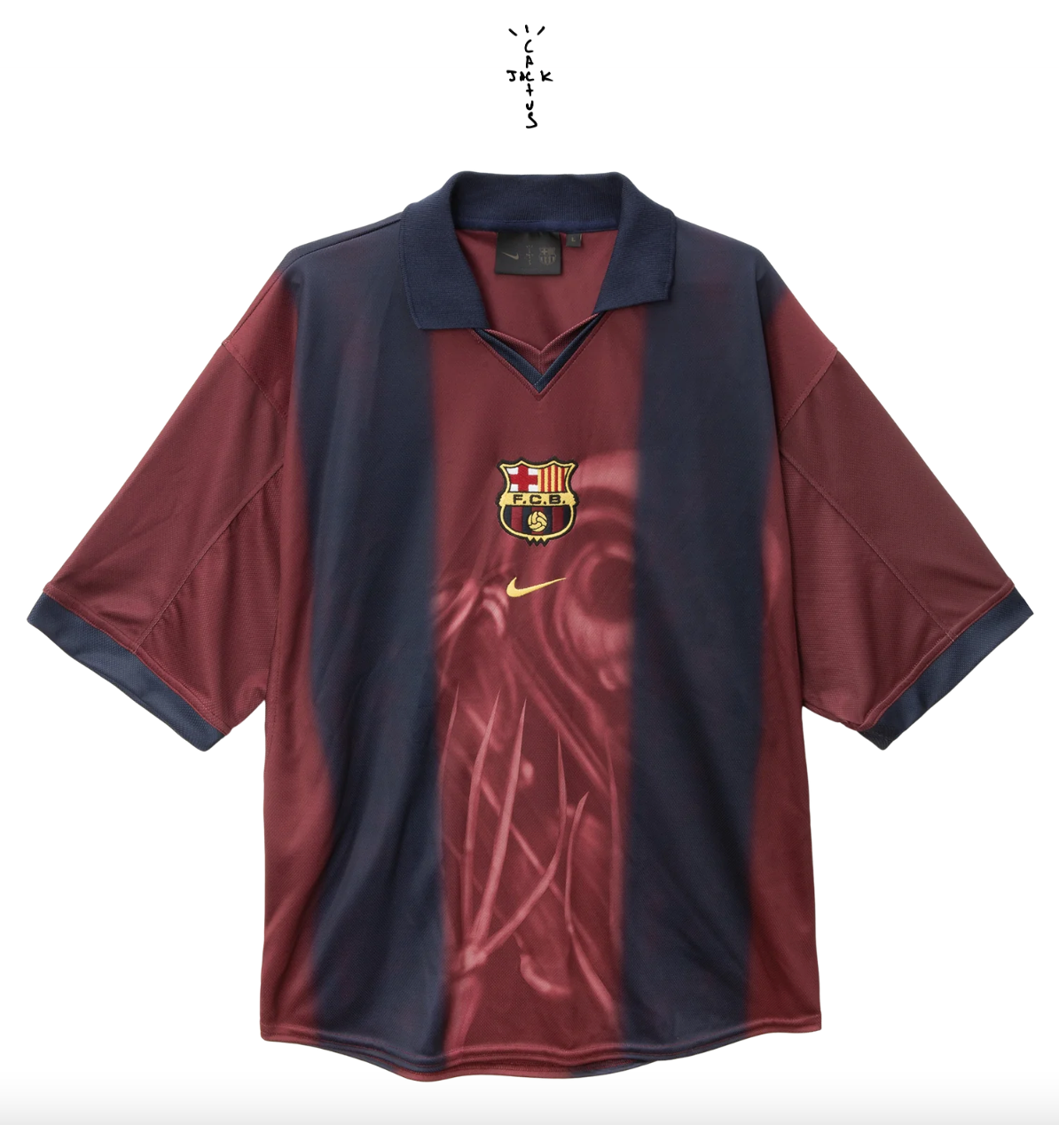 Barcelona x Travis Scott Skeletttrikot